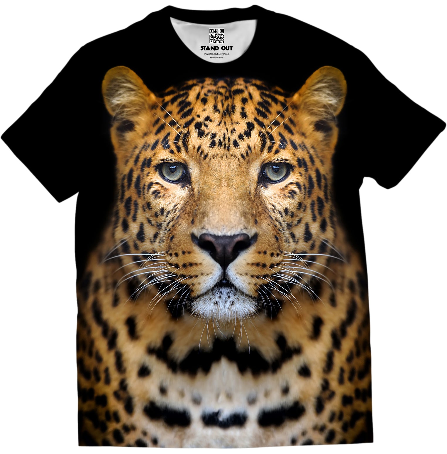 Black Leopard T Shirt Black Leopard T Shirt