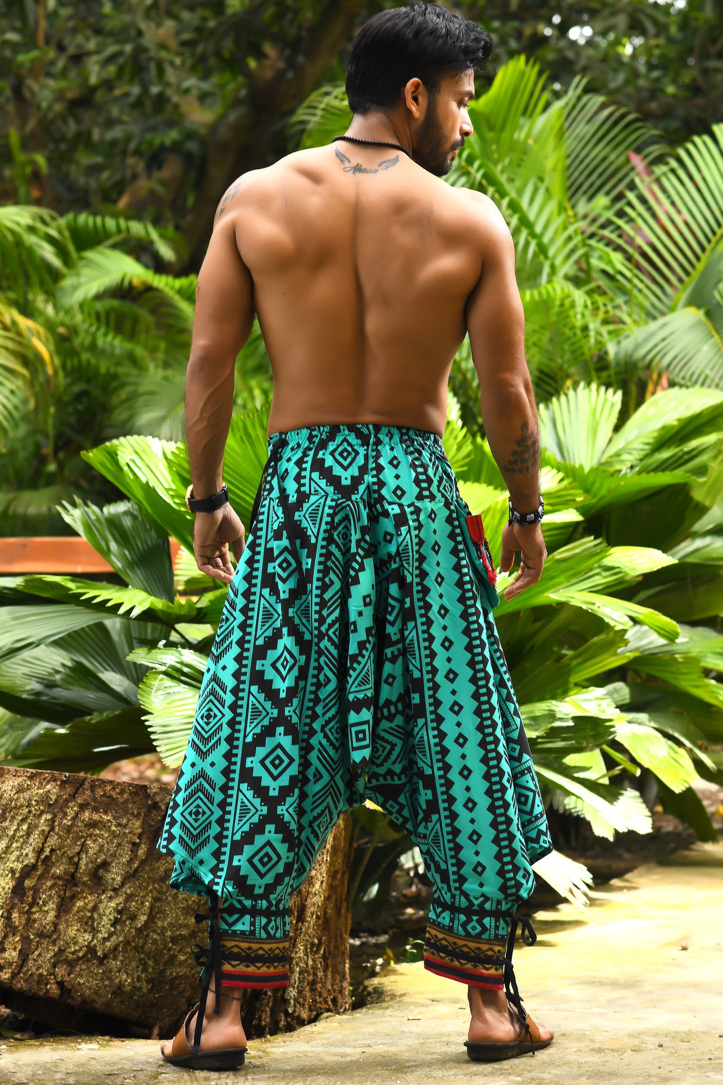 Turquoise Prince Unisex Harem Pant