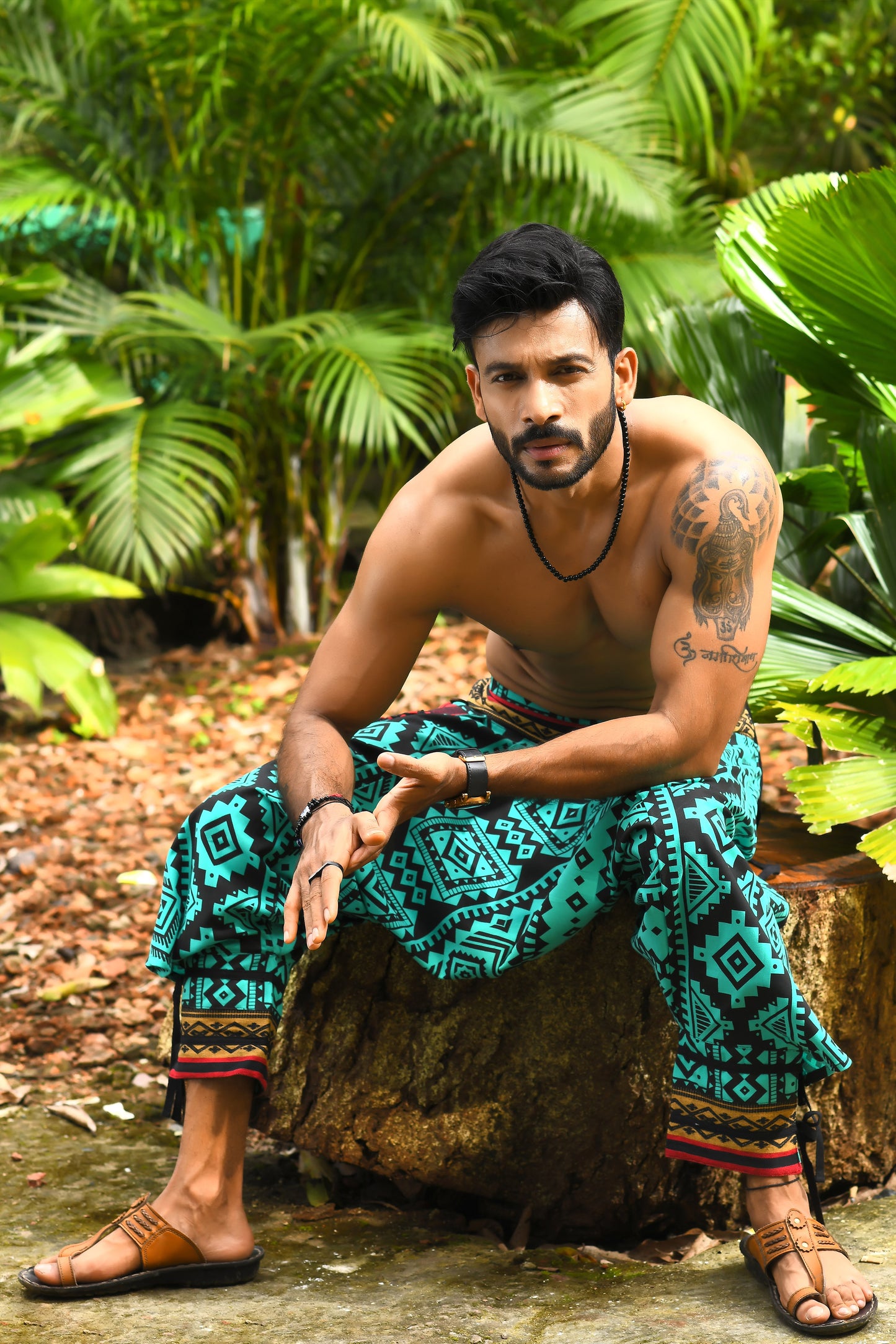 Turquoise Prince Unisex Harem Pant