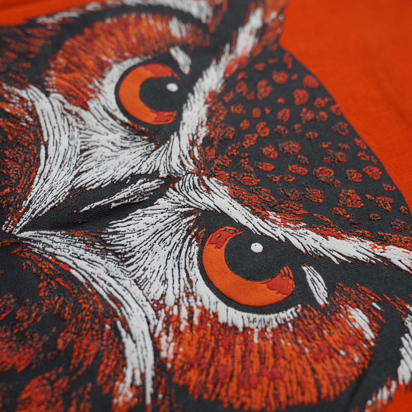Owl Puff Print Oversized T-Shirt (No Restock - Exclusive Edition)
