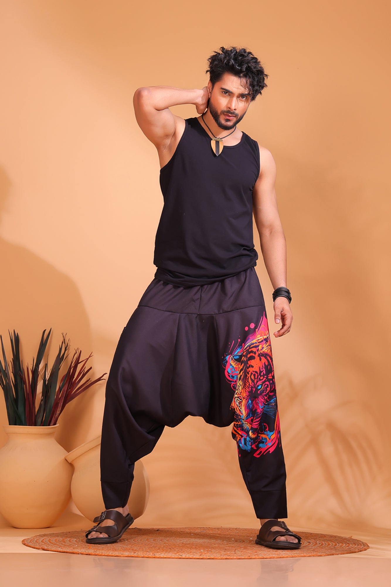 Tiger Unisex Harem Pant