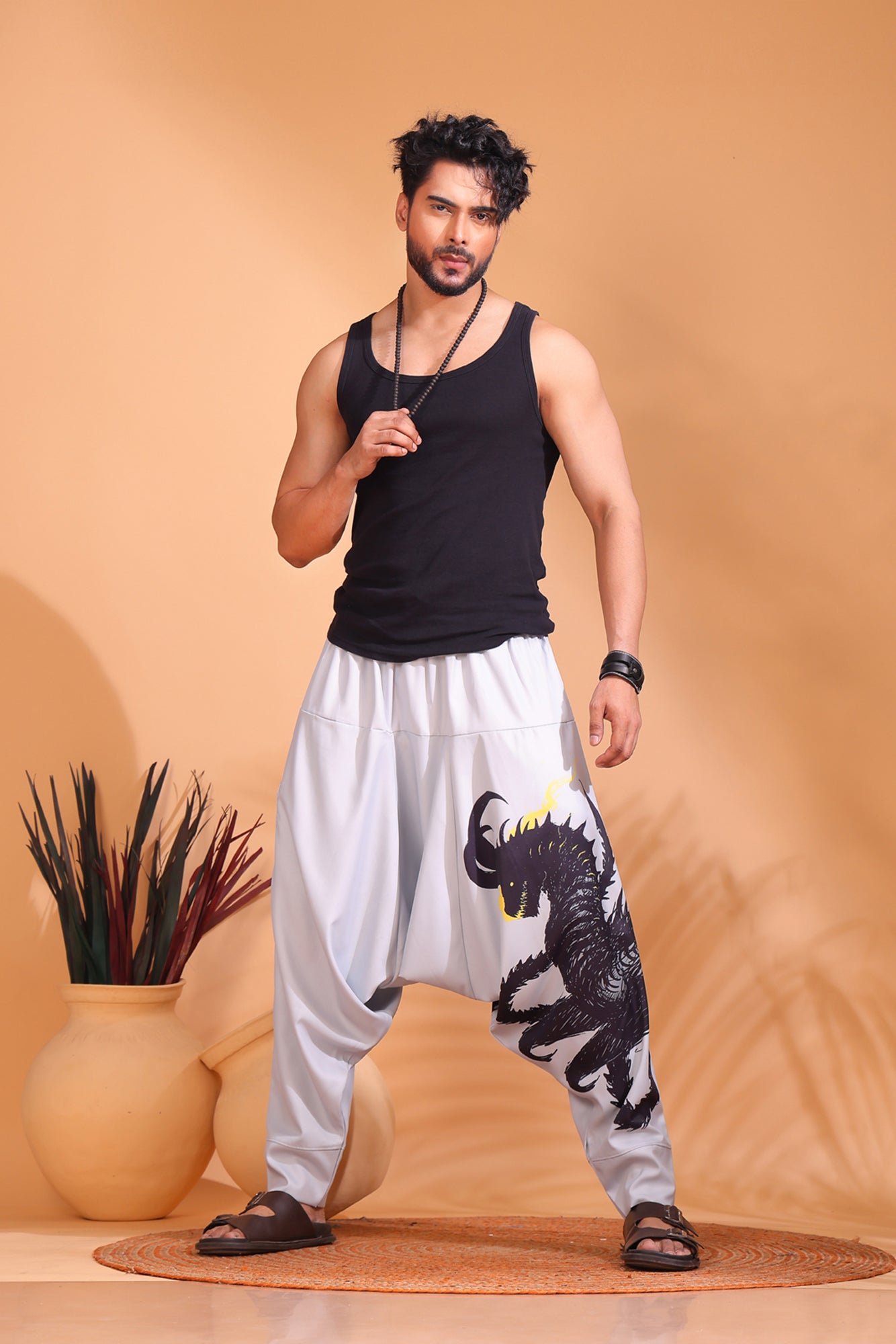 Horn Dragon Unisex Harem Pant