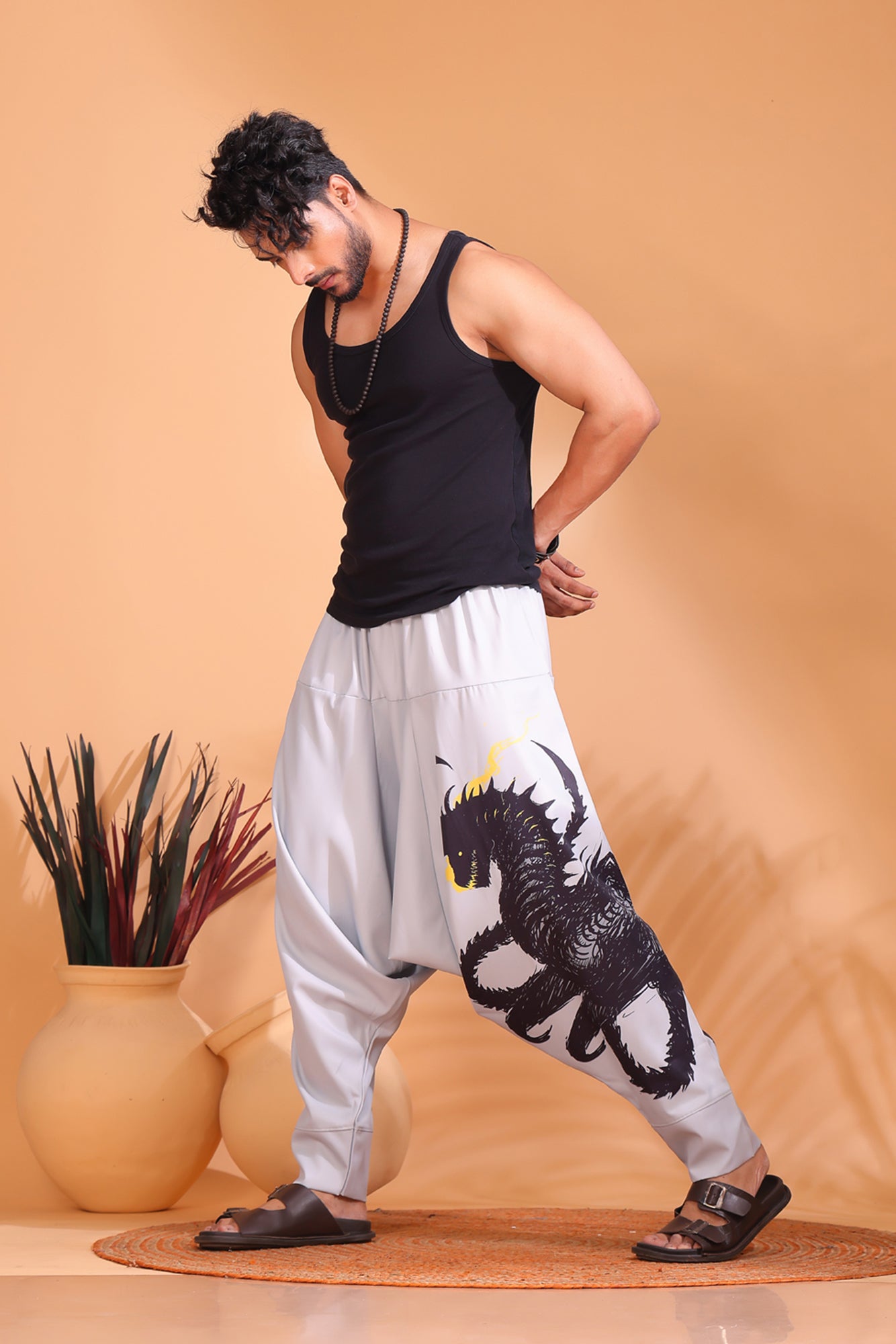 Horn Dragon Unisex Harem Pant
