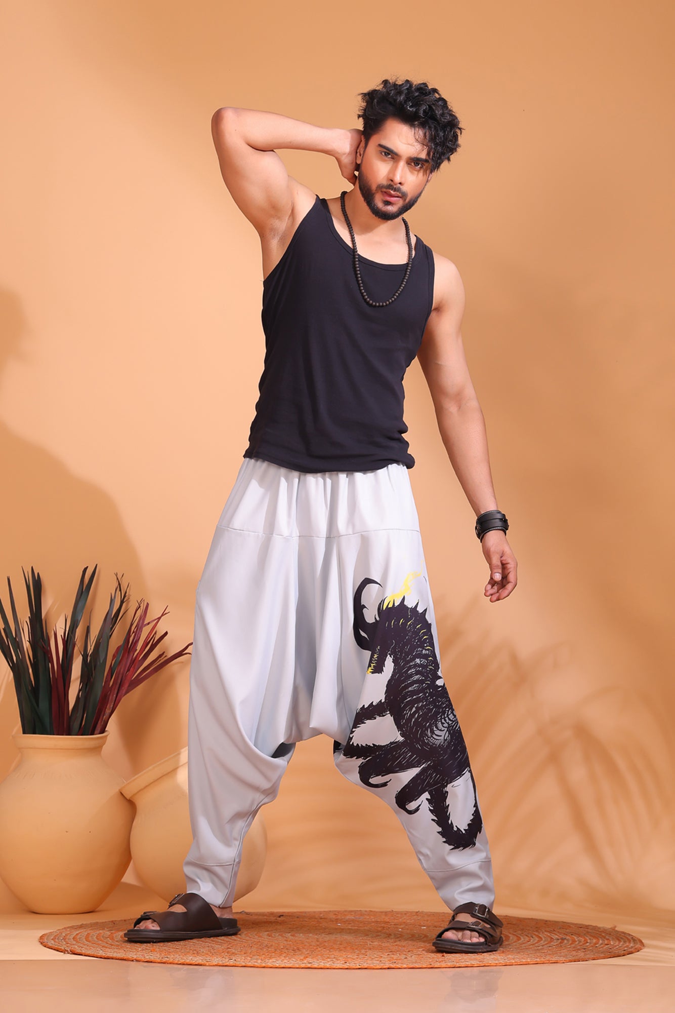 Horn Dragon Unisex Harem Pant