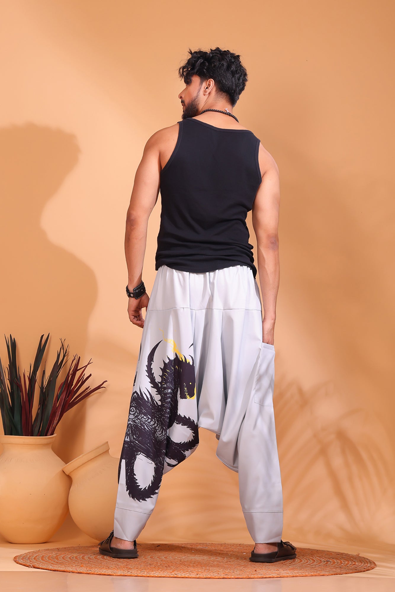 Horn Dragon Unisex Harem Pant