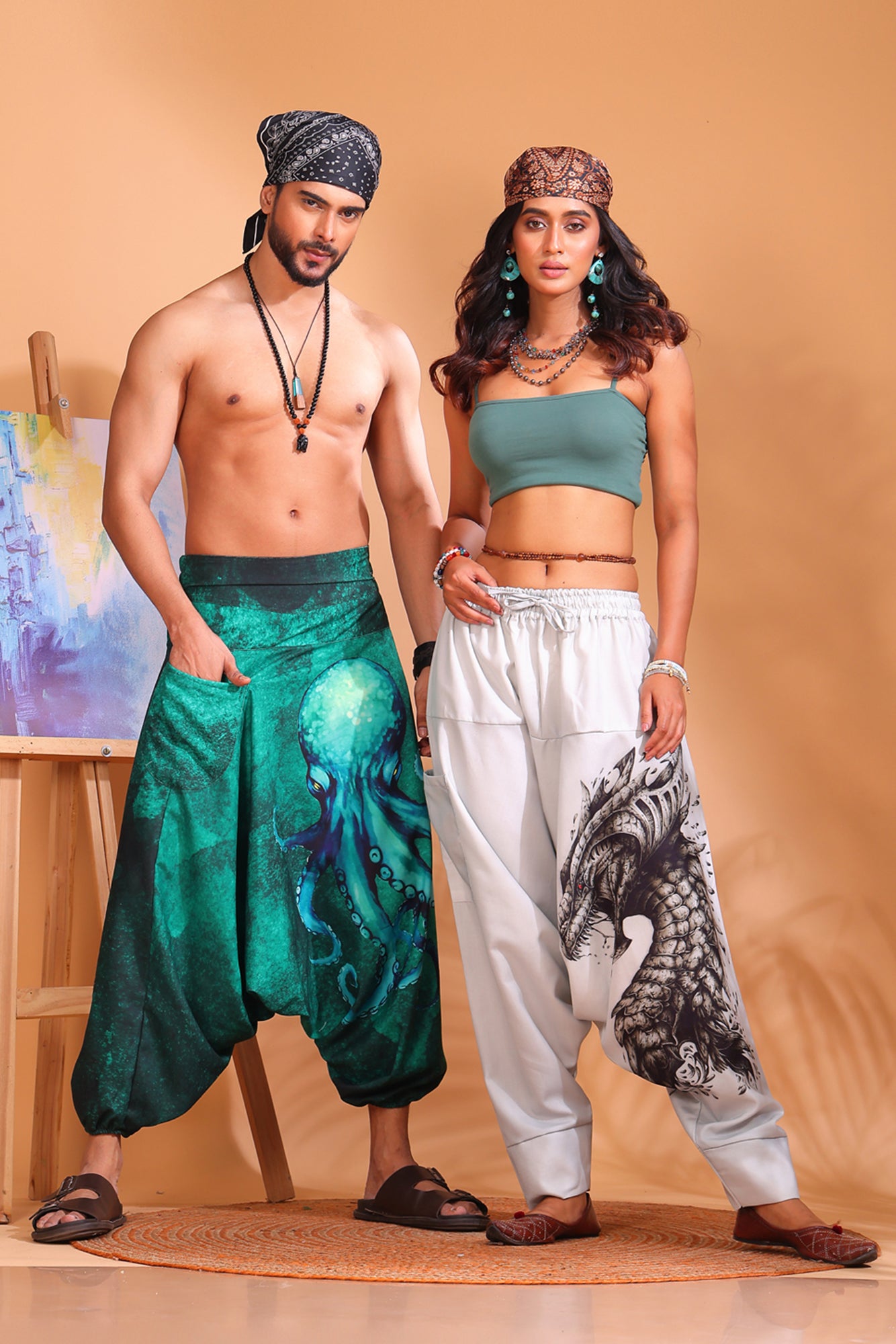 Octopus Unisex Harem Pant