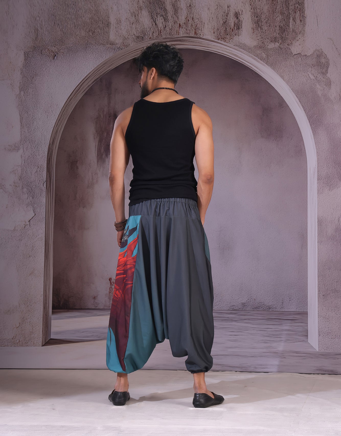 Red Dragon Unisex Harem Pant