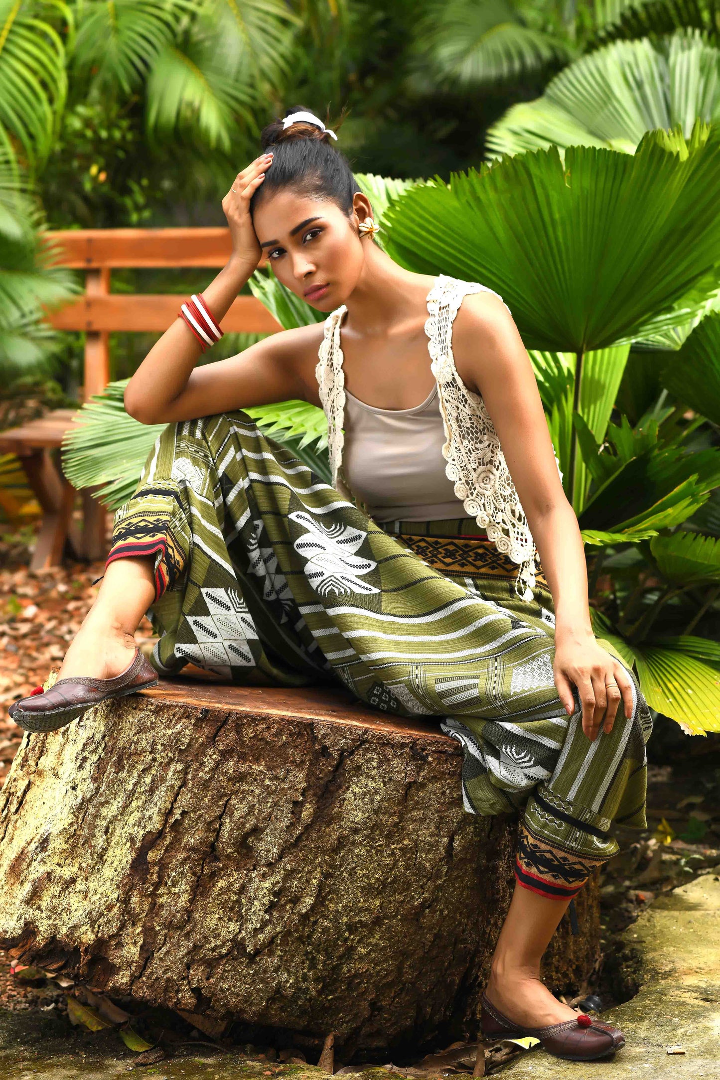 all over printed standout thai harem pant india the veshti company harem pants for men harem pants for women harem trousers hippie pants harem joggers bohemian boho pant adaddin pants harem