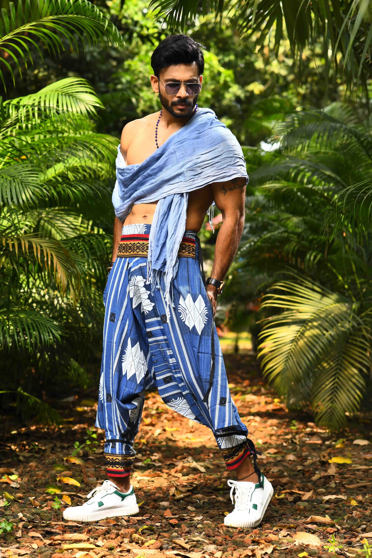all over printed standout thai harem pant india the veshti company harem pants for men harem pants for women harem trousers hippie pants harem joggers bohemian boho pant adaddin pants harem