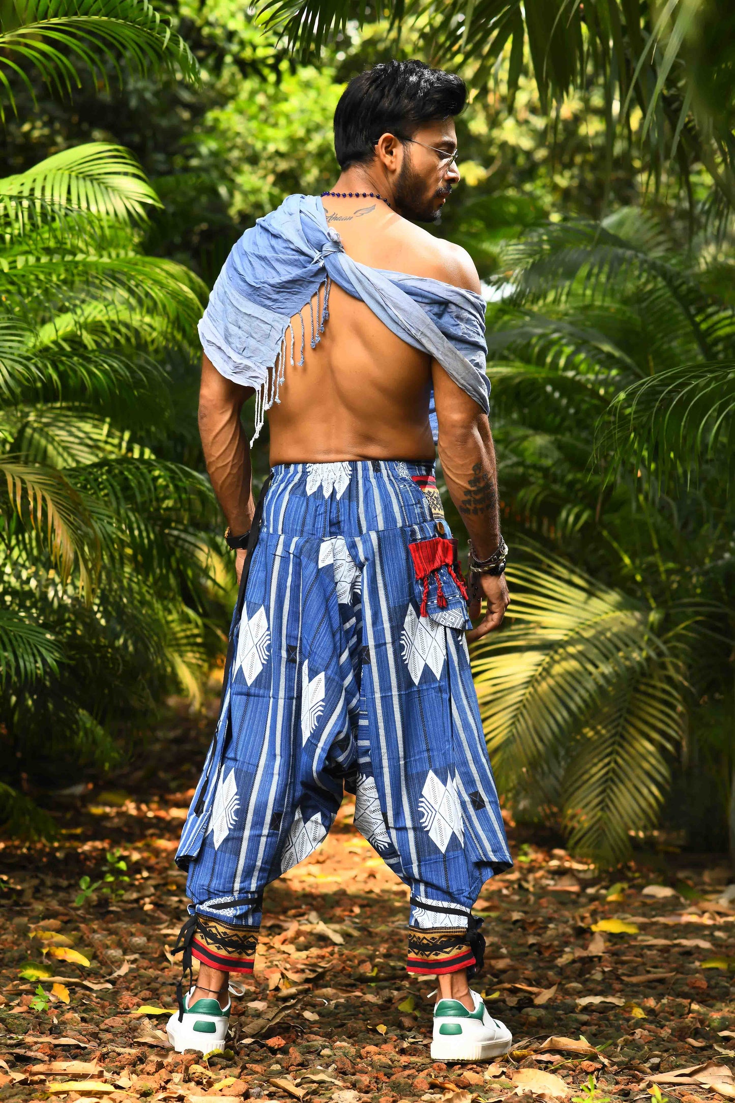 all over printed standout thai harem pant india the veshti company harem pants for men harem pants for women harem trousers hippie pants harem joggers bohemian boho pant adaddin pants harem