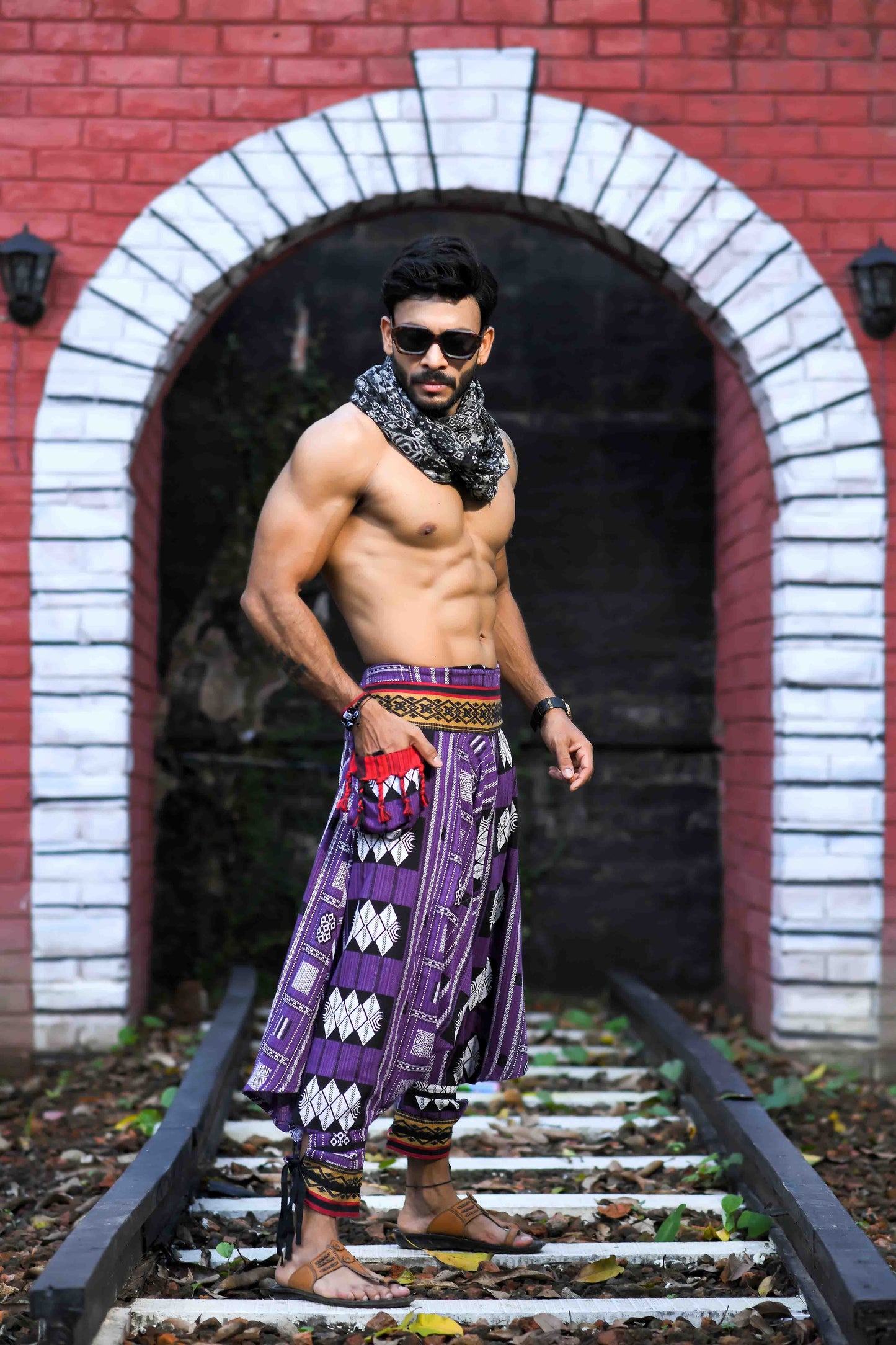 all over printed standout thai harem pant india the veshti company harem pants for men harem pants for women harem trousers hippie pants harem joggers bohemian boho pant adaddin pants harem