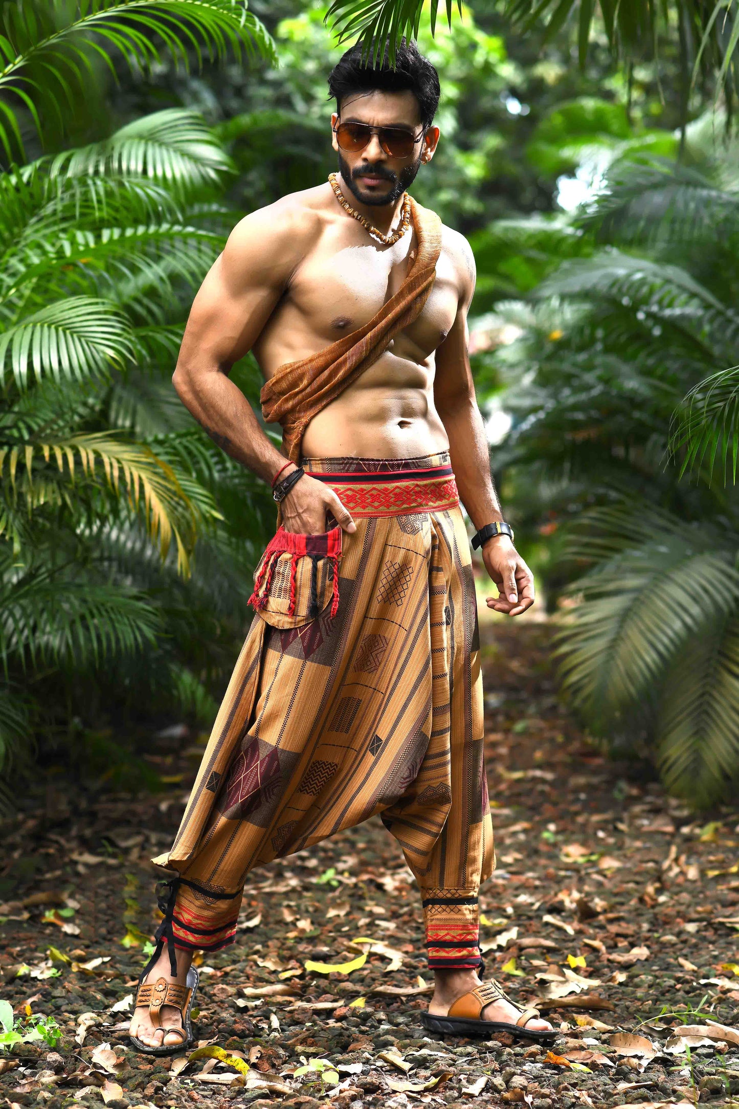 all over printed standout thai harem pant india the veshti company harem pants for men harem pants for women harem trousers hippie pants harem joggers bohemian boho pant adaddin pants harem