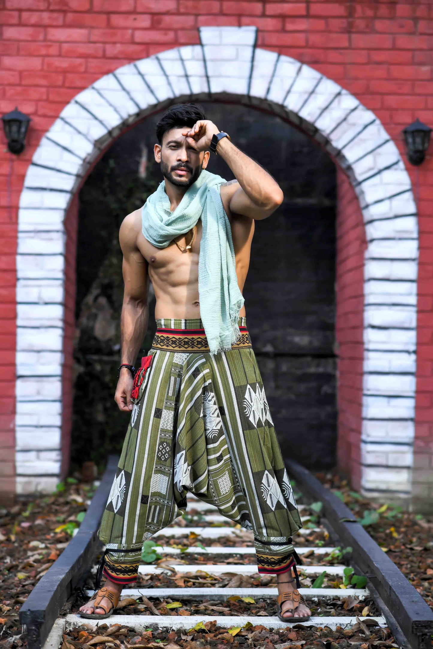 all over printed standout thai harem pant india the veshti company harem pants for men harem pants for women harem trousers hippie pants harem joggers bohemian boho pant adaddin pants harem