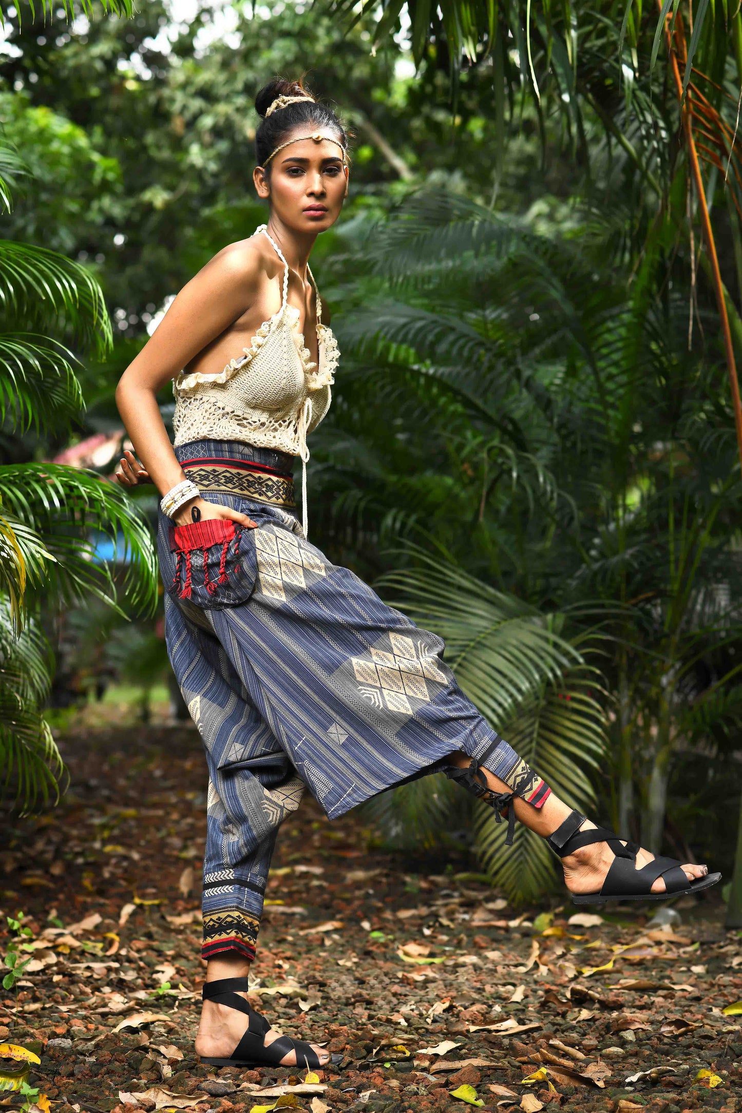 all over printed standout thai harem pant india the veshti company harem pants for men harem pants for women harem trousers hippie pants harem joggers bohemian boho pant adaddin pants harem