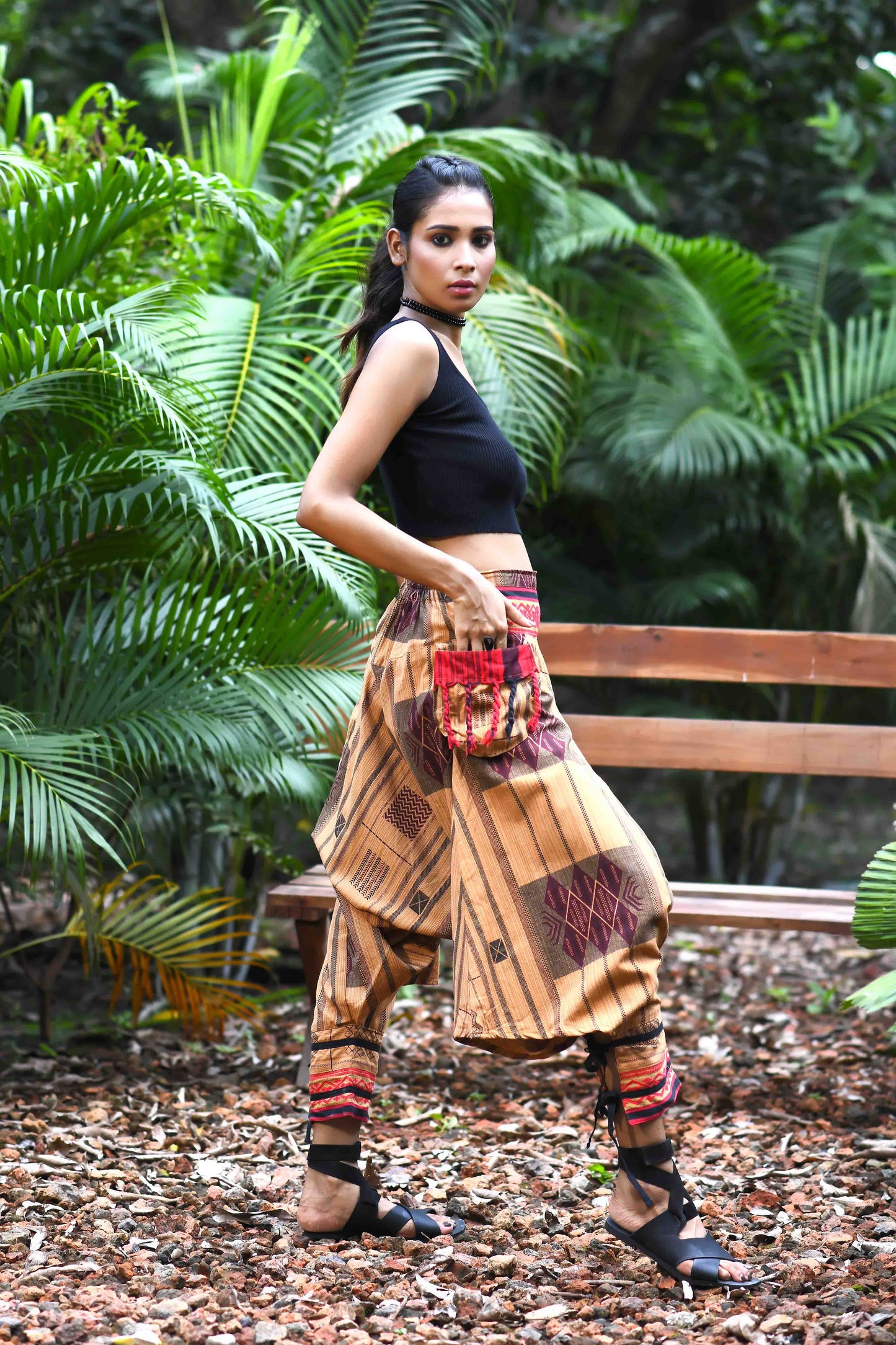 all over printed standout thai harem pant india the veshti company harem pants for men harem pants for women harem trousers hippie pants harem joggers bohemian boho pant adaddin pants harem