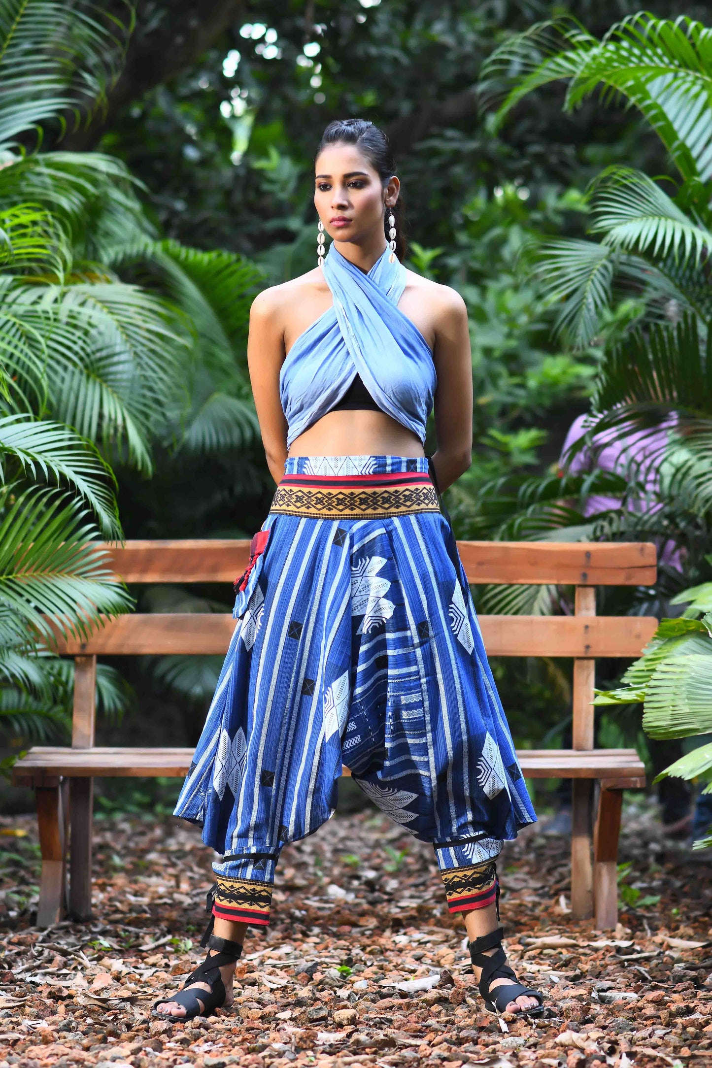 all over printed standout thai harem pant india the veshti company harem pants for men harem pants for women harem trousers hippie pants harem joggers bohemian boho pant adaddin pants harem