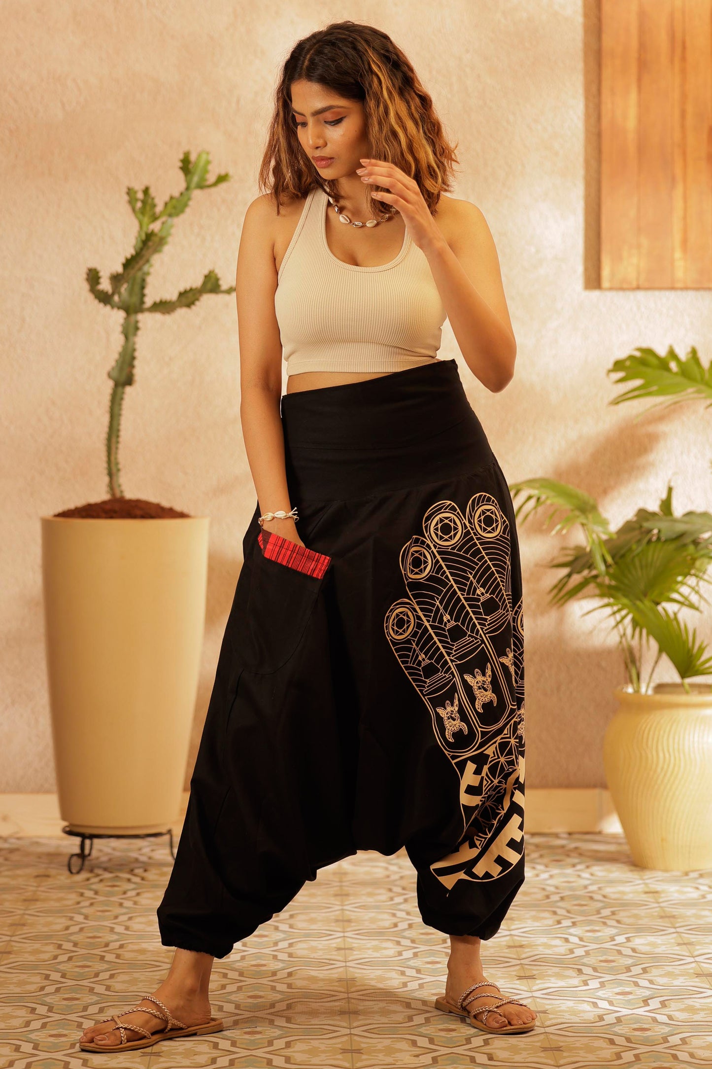 Drow Ranger Unisex Harem Pant