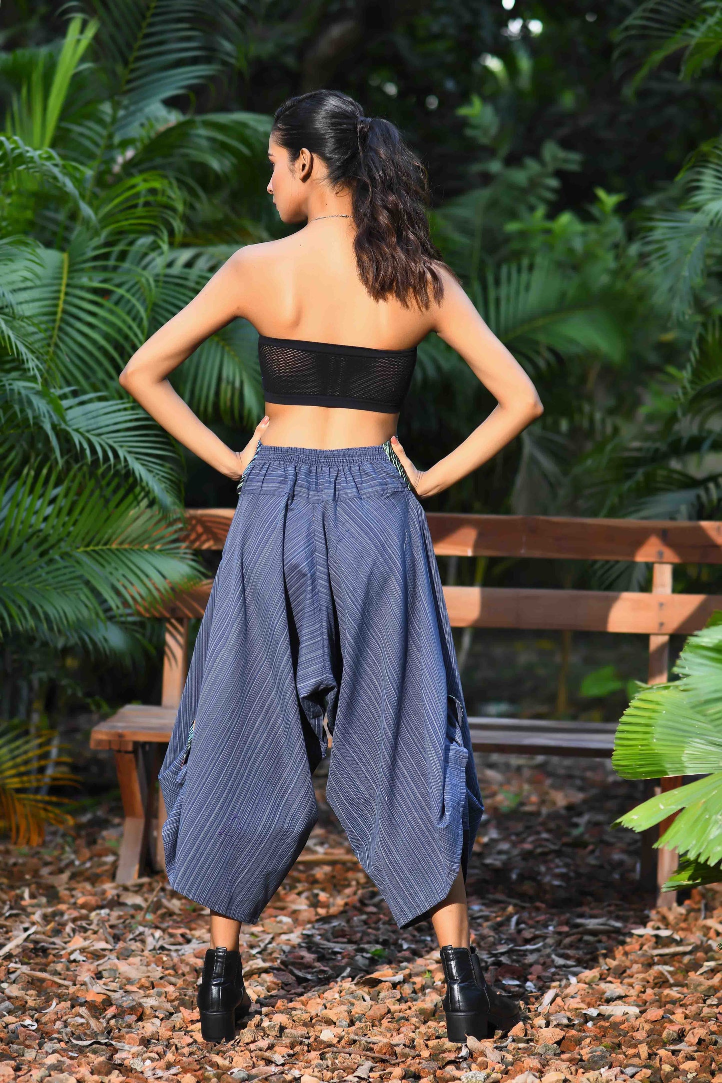 wide leg standout thai harem pant india the veshti company harem pants for men harem pants for women harem trousers hippie pants harem joggers bohemian boho pant adaddin pants enimane harem pants
