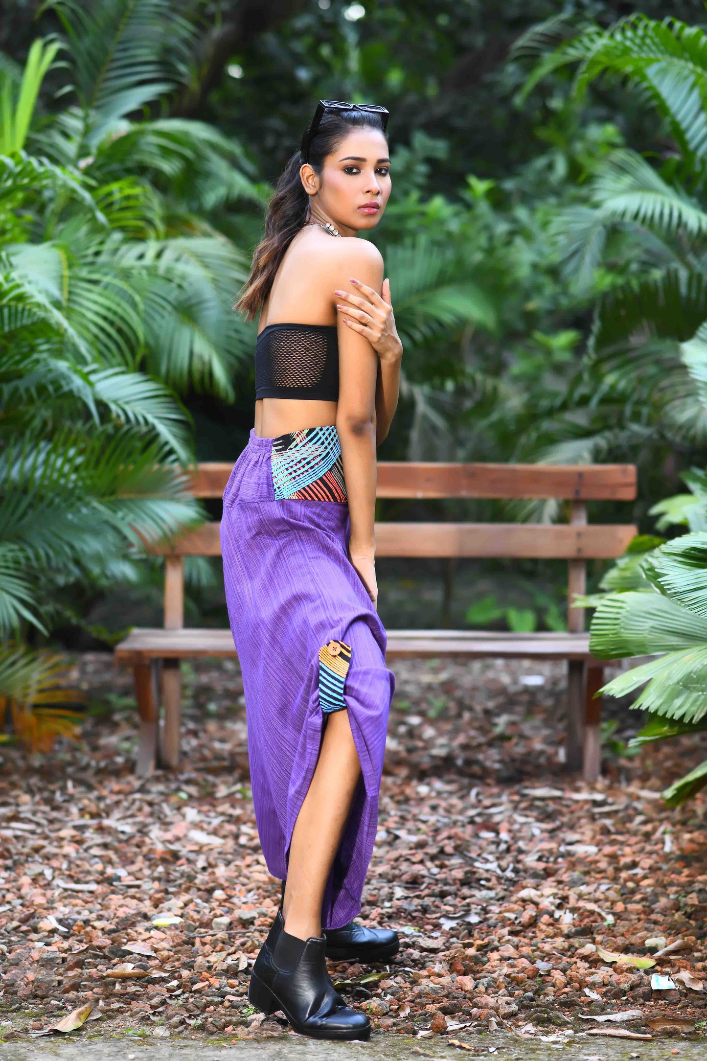 wide leg standout thai harem pant india the veshti company harem pants for men harem pants for women harem trousers hippie pants harem joggers bohemian boho pant adaddin pants enimane harem pants