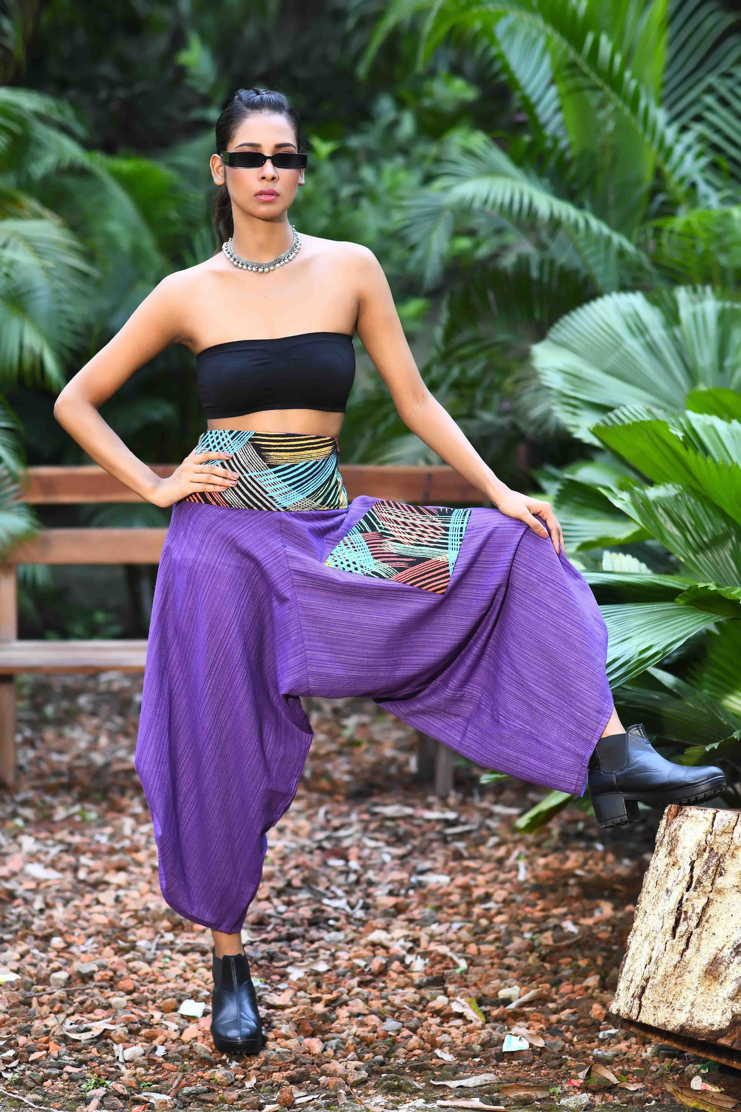 wide leg standout thai harem pant india the veshti company harem pants for men harem pants for women harem trousers hippie pants harem joggers bohemian boho pant adaddin pants enimane harem pants