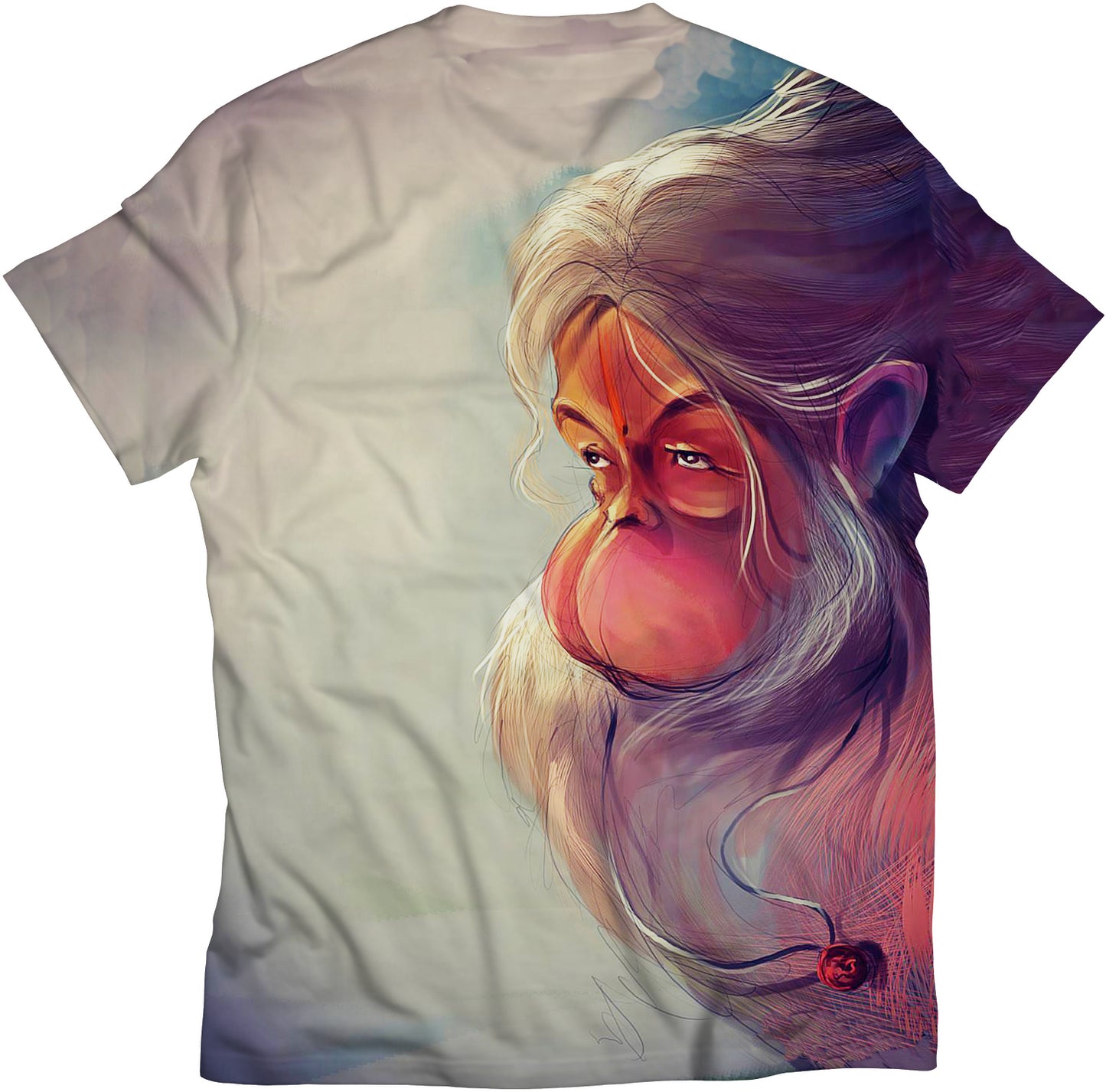 lord hanuman bajarangi bajrangbali anjaneyar karan acharya standout t shirts standout hanuman tshirt