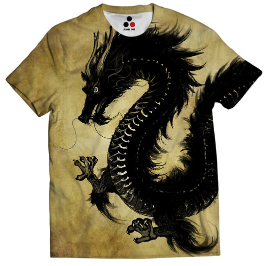 standout dragon t shirt allover print black dragon t shirt redwolf souled store bewakoof osomwear black chinese dragon t shirt game of thrones dragon osomwear.in game of thrones t shirt dragon front and back printed t shirt dragon tee 3D animal print t shirt big face animal t shirt all over printed dragon t shirt www.themountain.com