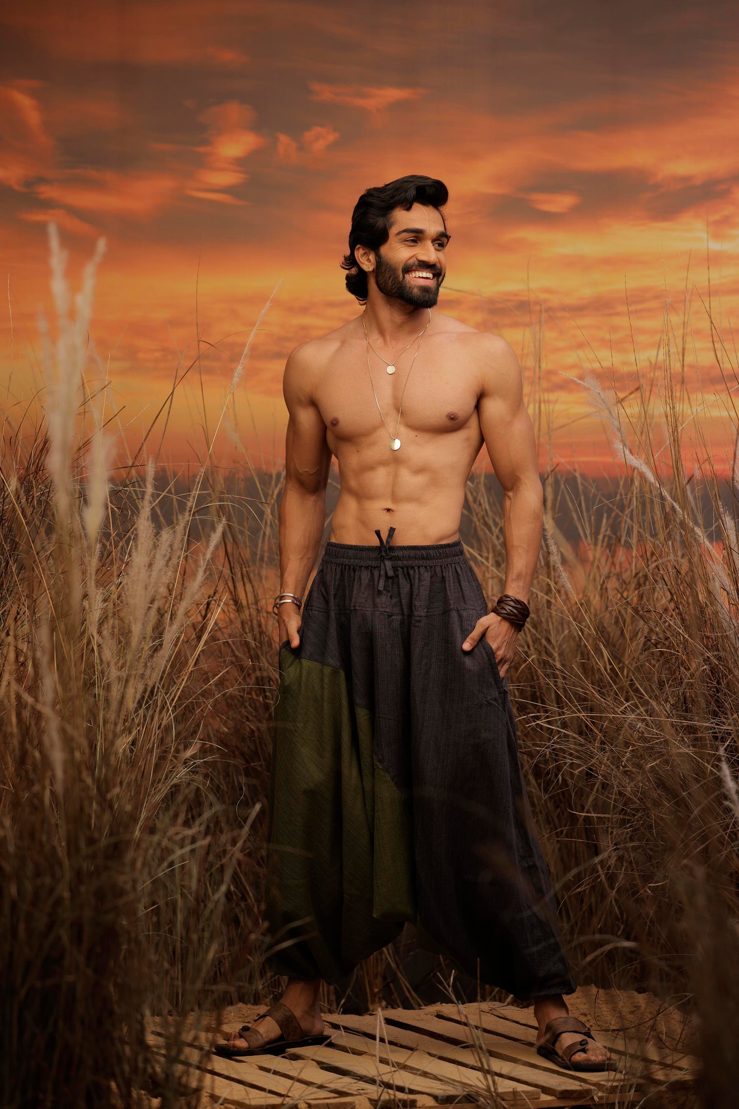 Black Green harem pant india harem trousers standout hippie pants harem pants men harem pants women patiyala pant unisex yoga harem pant loose pant printed bohemian pant