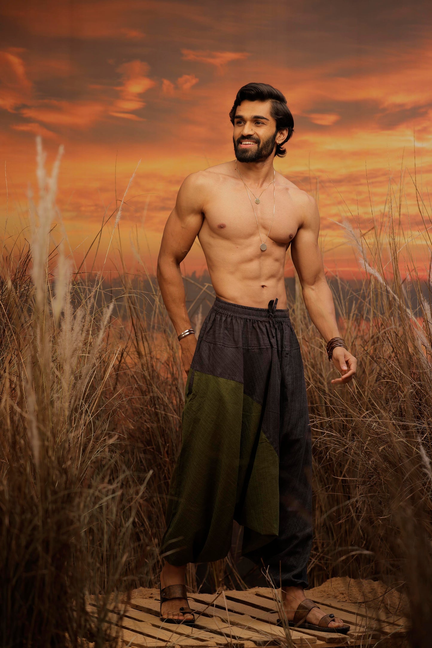 Black Green harem pant india harem trousers standout hippie pants harem pants men harem pants women patiyala pant unisex yoga harem pant loose pant printed bohemian pant