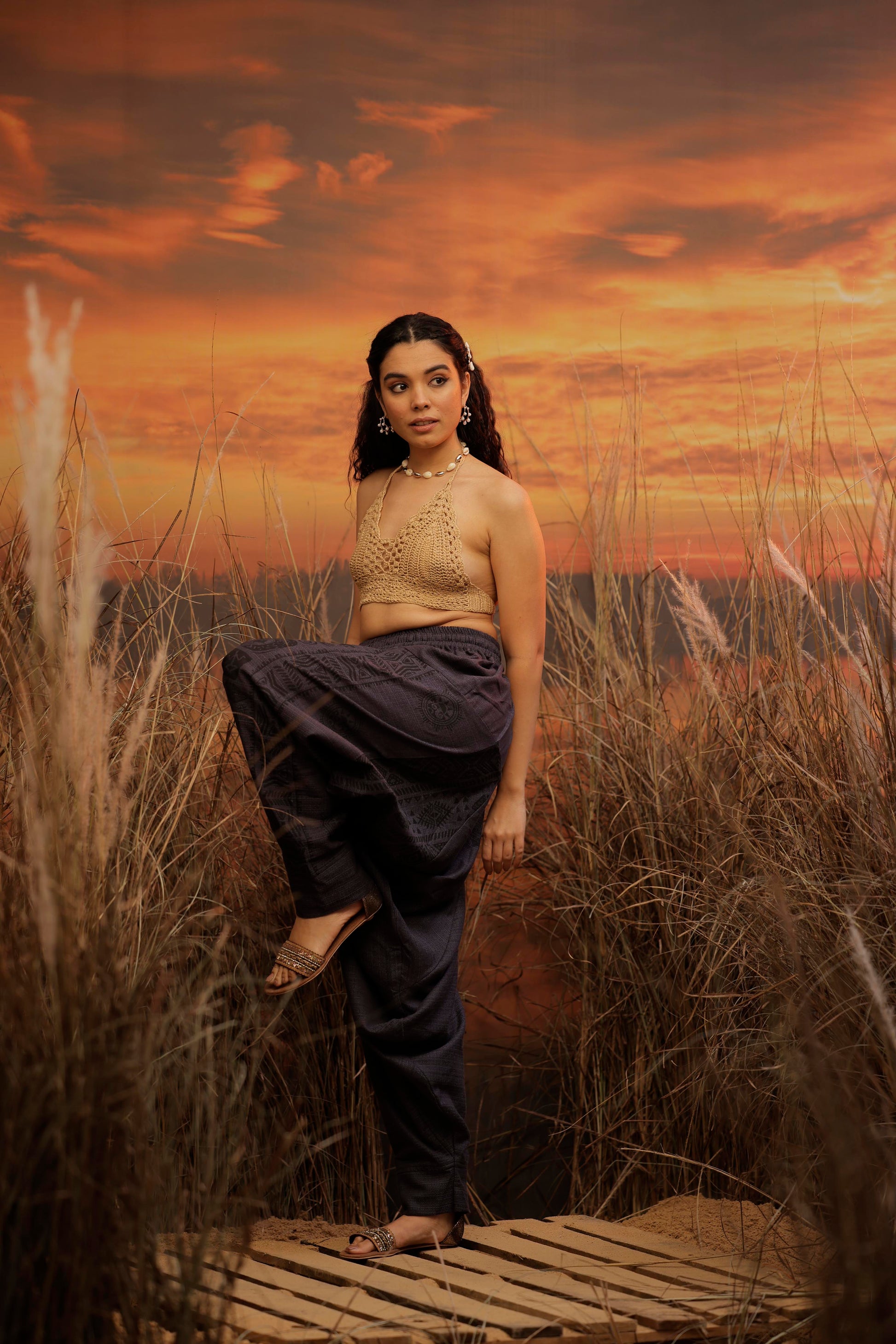 Blue harem pant india harem trousers standout hippie pants harem pants men harem pants women patiyala pant unisex yoga harem pant loose pant printed bohemian pant boho pants the veshti company harem pants