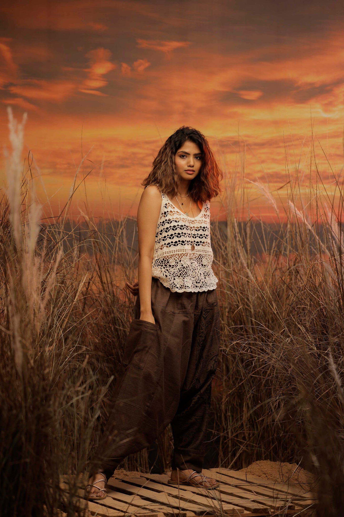 Brown harem pant india harem trousers standout hippie pants harem pants men harem pants women patiyala pant unisex yoga harem pant loose pant printed bohemian pant boho pant the veshti company harem pants