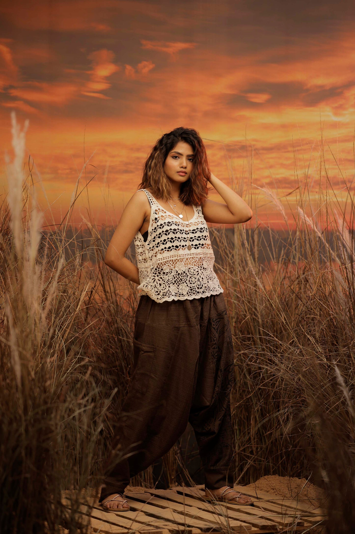 Brown harem pant india harem trousers standout hippie pants harem pants men harem pants women patiyala pant unisex yoga harem pant loose pant printed bohemian pant boho pant the veshti company harem pants