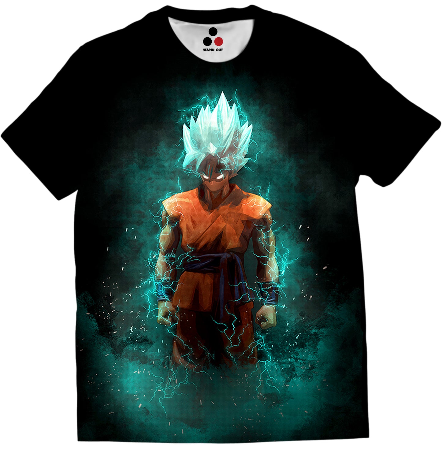 dragon ball z t shirt super saiyan god tshirt anime tshirt standout tshirt dragon ball super tshirt all over print tshirt dbz t shirt
