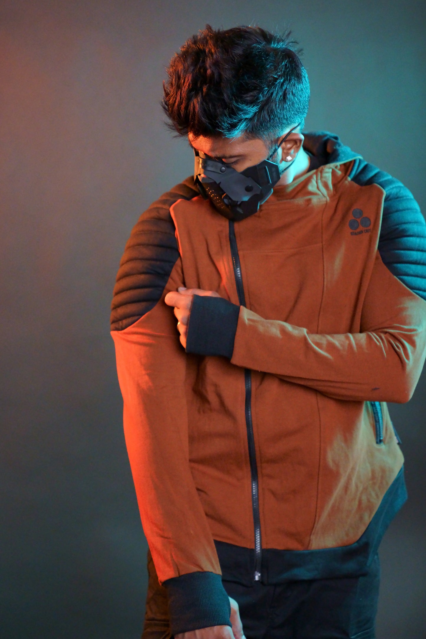 Padded Shoulder Thumb hole Hoodie (Limited Edition)