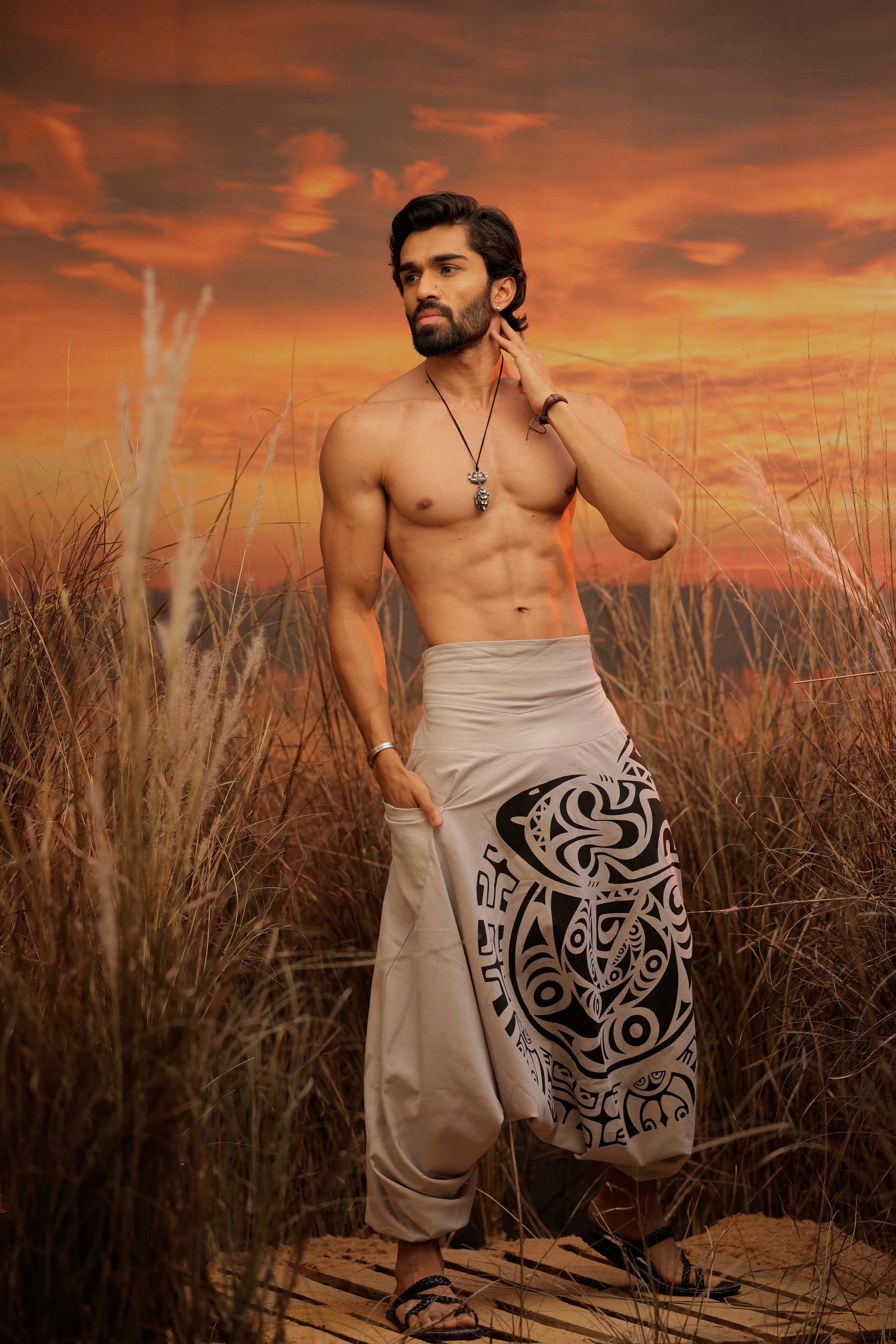 King of the Ocean  Shark harem pant the veshti company harem trousers standout hippie pants grey harem joggers harem pants women bohemian boho pant bombay trooper Hoppers For Men adaddin pants