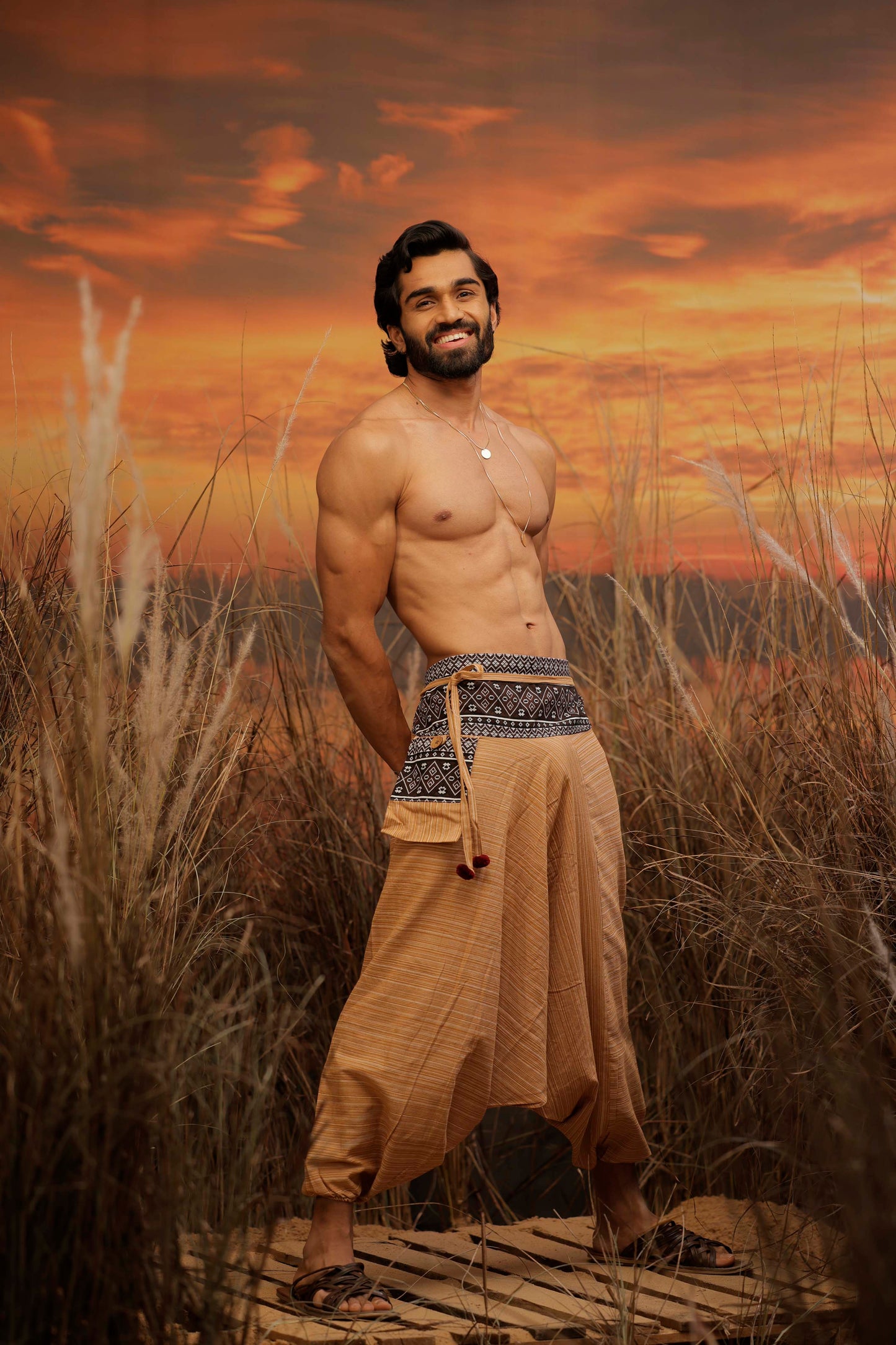 Light Beige harem pant india harem trousers standout hippie pants harem pants men harem pants women patiyala pant unisex yoga harem pant loose pant printed bohemian pant boho pant the veshti company harem pants