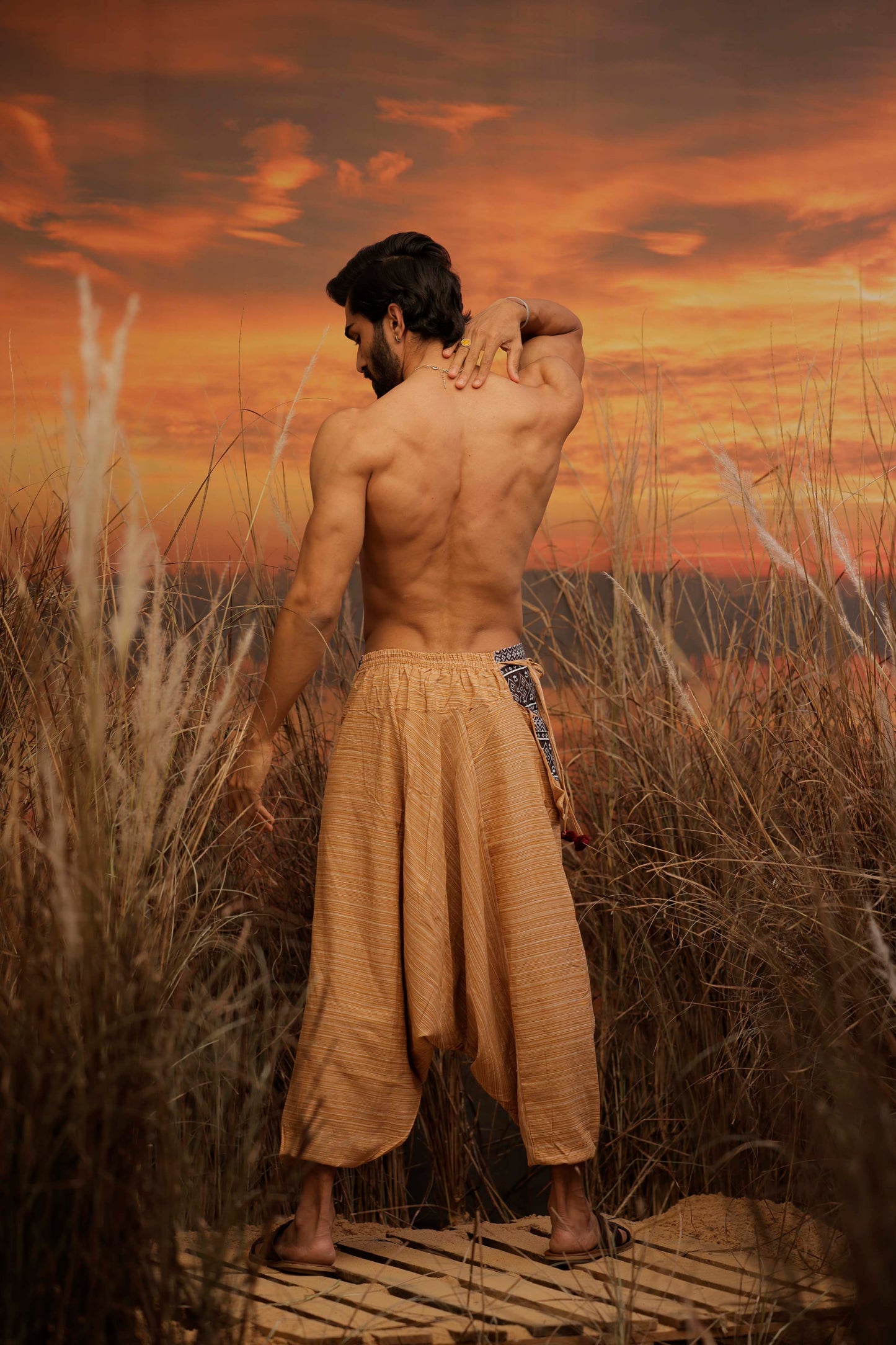 Light Beige harem pant india harem trousers standout hippie pants harem pants men harem pants women patiyala pant unisex yoga harem pant loose pant printed bohemian pant boho pant the veshti company harem pants