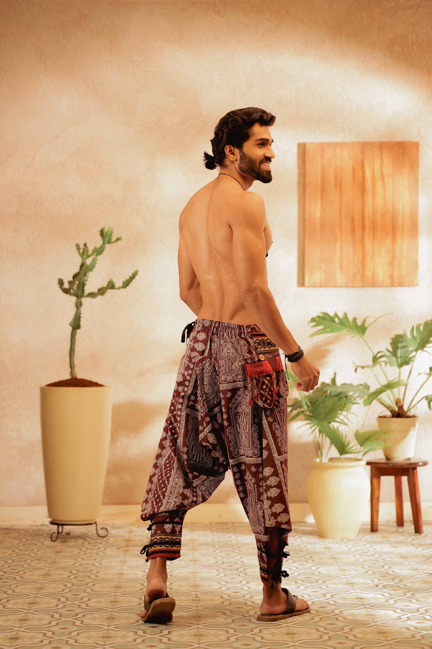 Maroon harem pant india harem trousers standout hippie pants harem pants men harem pants women patiyala pant unisex yoga harem pant loose pant printed bohemian pant boho pant