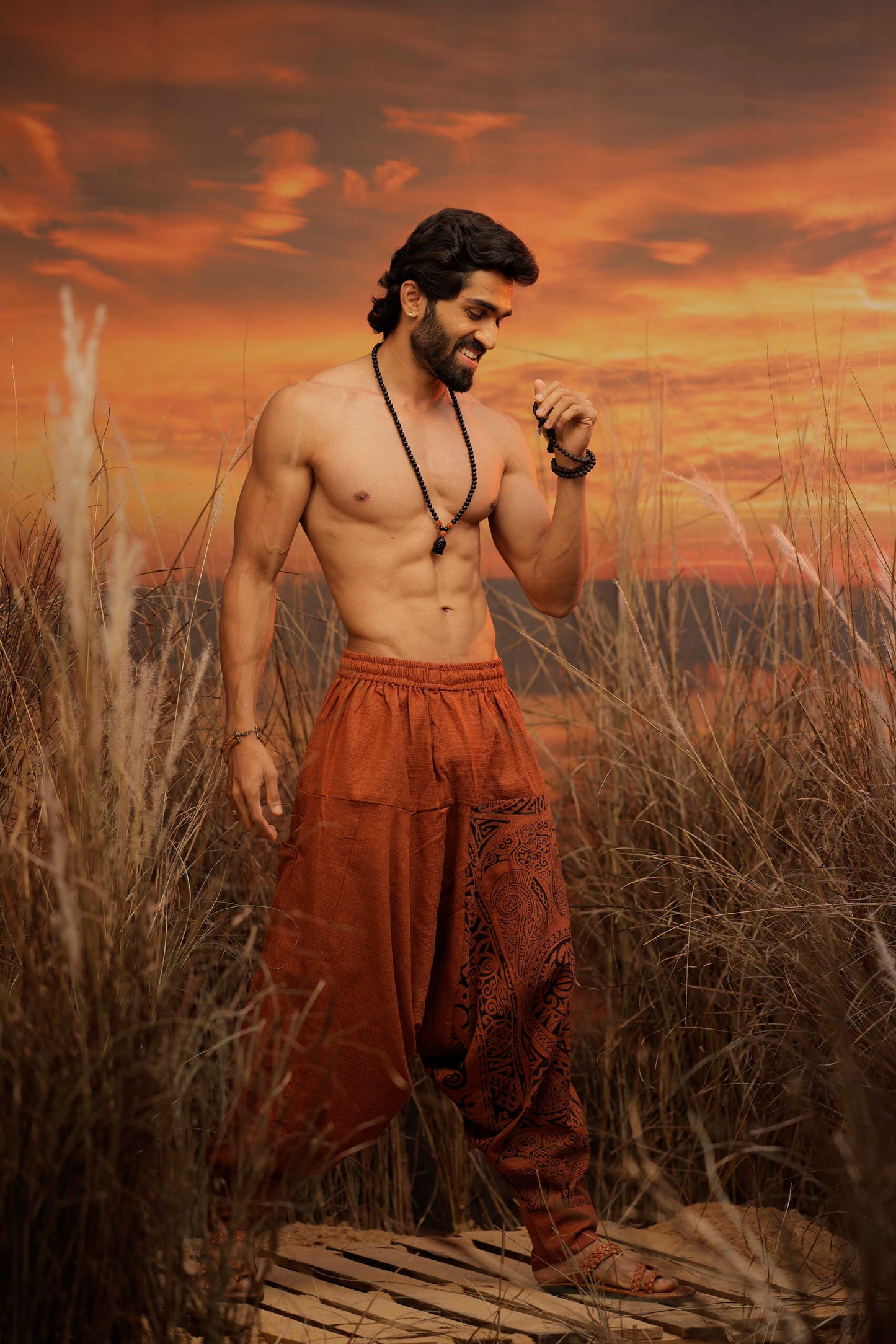Orange harem pant india harem trousers standout hippie pants harem pants men harem pants women patiyala pant unisex yoga harem pant loose pant printed bohemian pant boho pant the veshti company harem pants