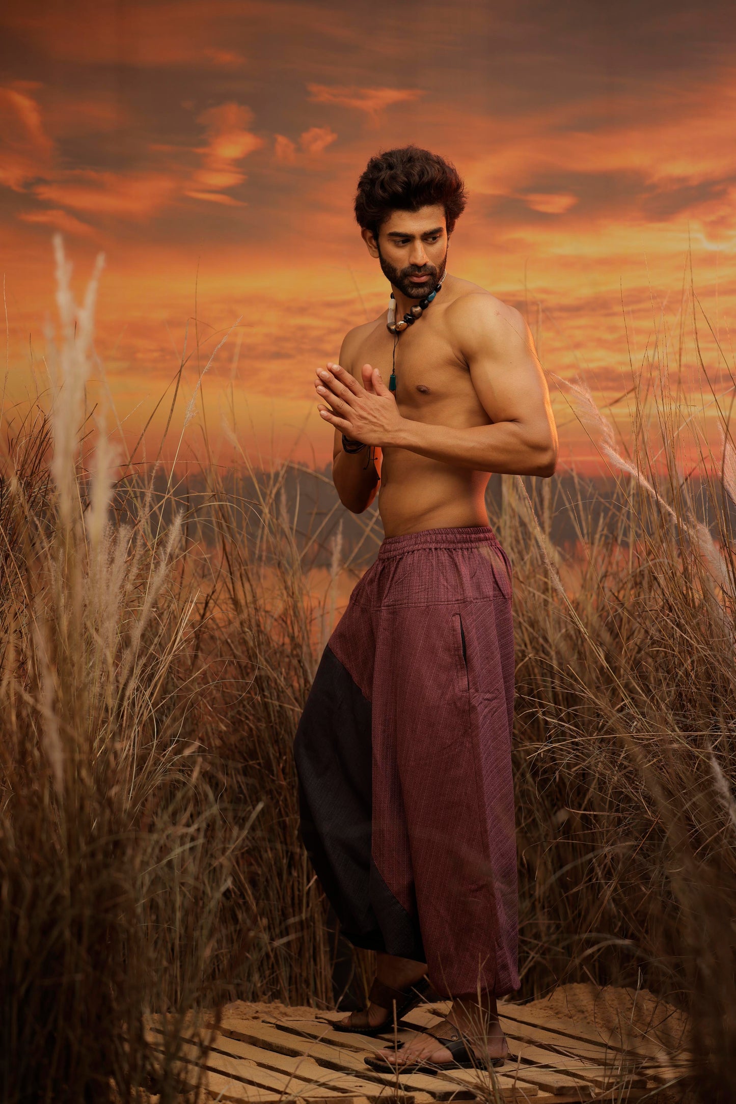 Purple Blue harem pant india harem trousers standout hippie pants harem pants men harem pants women patiyala pant unisex yoga harem pant loose pant printed bohemian pant