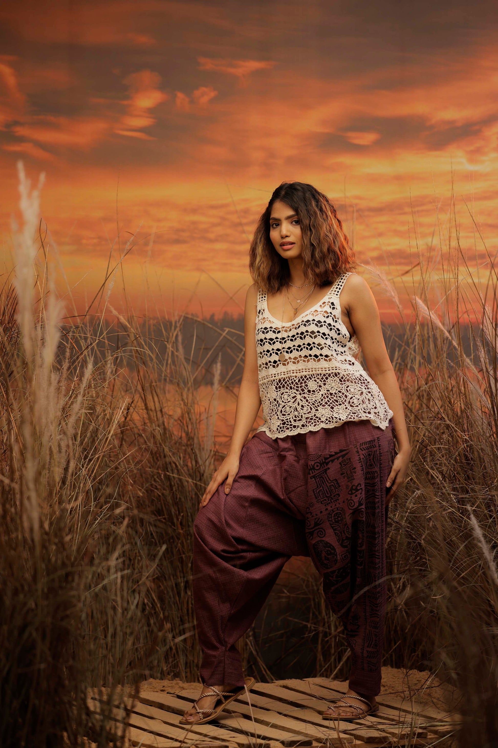 Purple harem pant india harem trousers standout hippie pants harem pants men harem pants women patiyala pant unisex yoga harem pant loose pant printed bohemian pant boho pant the veshti company harem pants