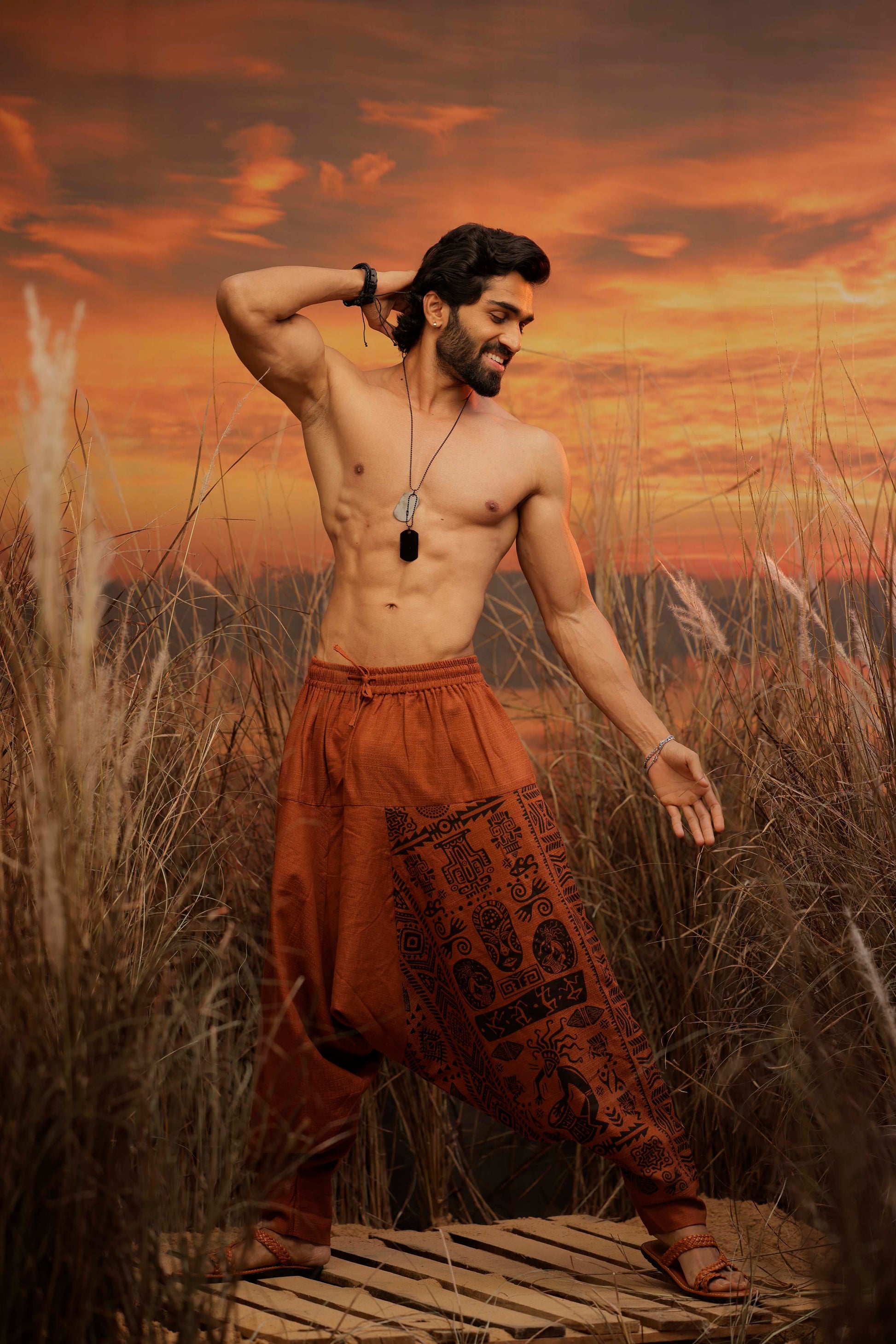 orange harem pant india harem trousers standout hippie pants harem pants men harem pants women patiyala pant unisex yoga harem pant loose pant printed bohemian pant boho the veshti company harem pant