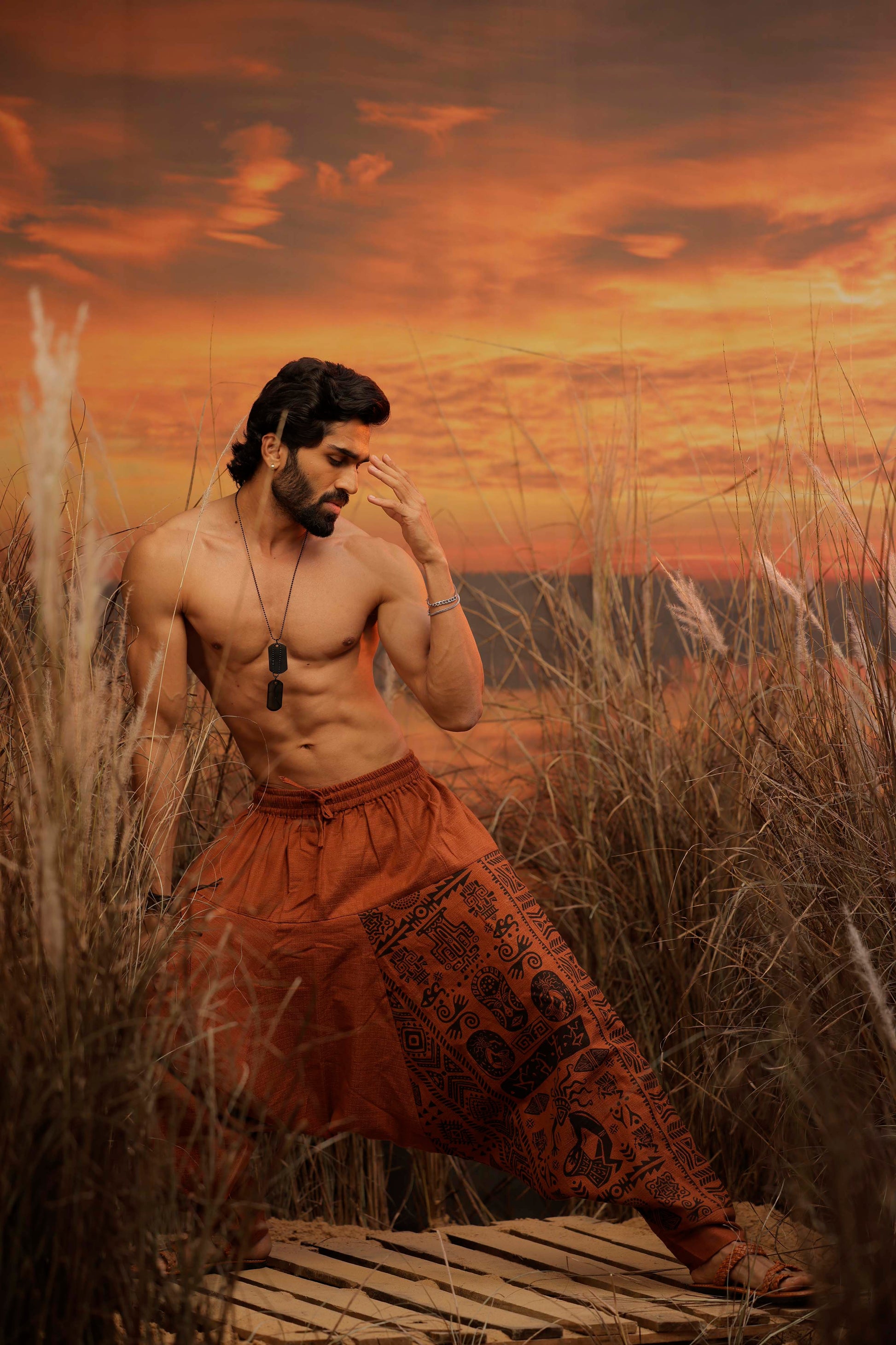 orange harem pant india harem trousers standout hippie pants harem pants men harem pants women patiyala pant unisex yoga harem pant loose pant printed bohemian pant boho the veshti company harem pant