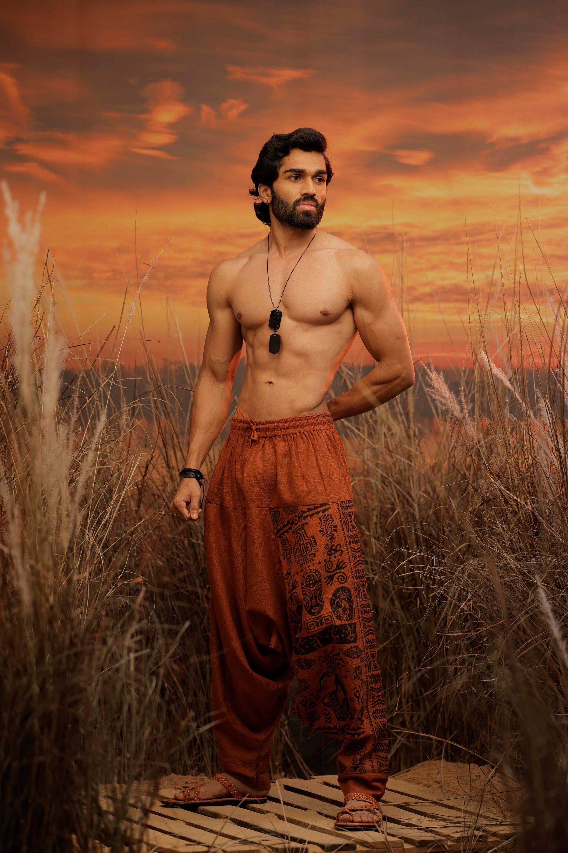 orange harem pant india harem trousers standout hippie pants harem pants men harem pants women patiyala pant unisex yoga harem pant loose pant printed bohemian pant boho the veshti company harem pant