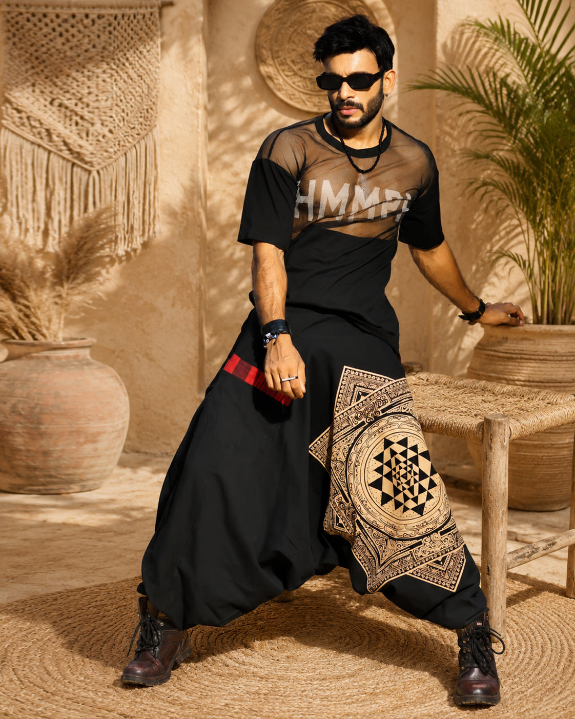 Sri Chakra Unisex Harem Pant