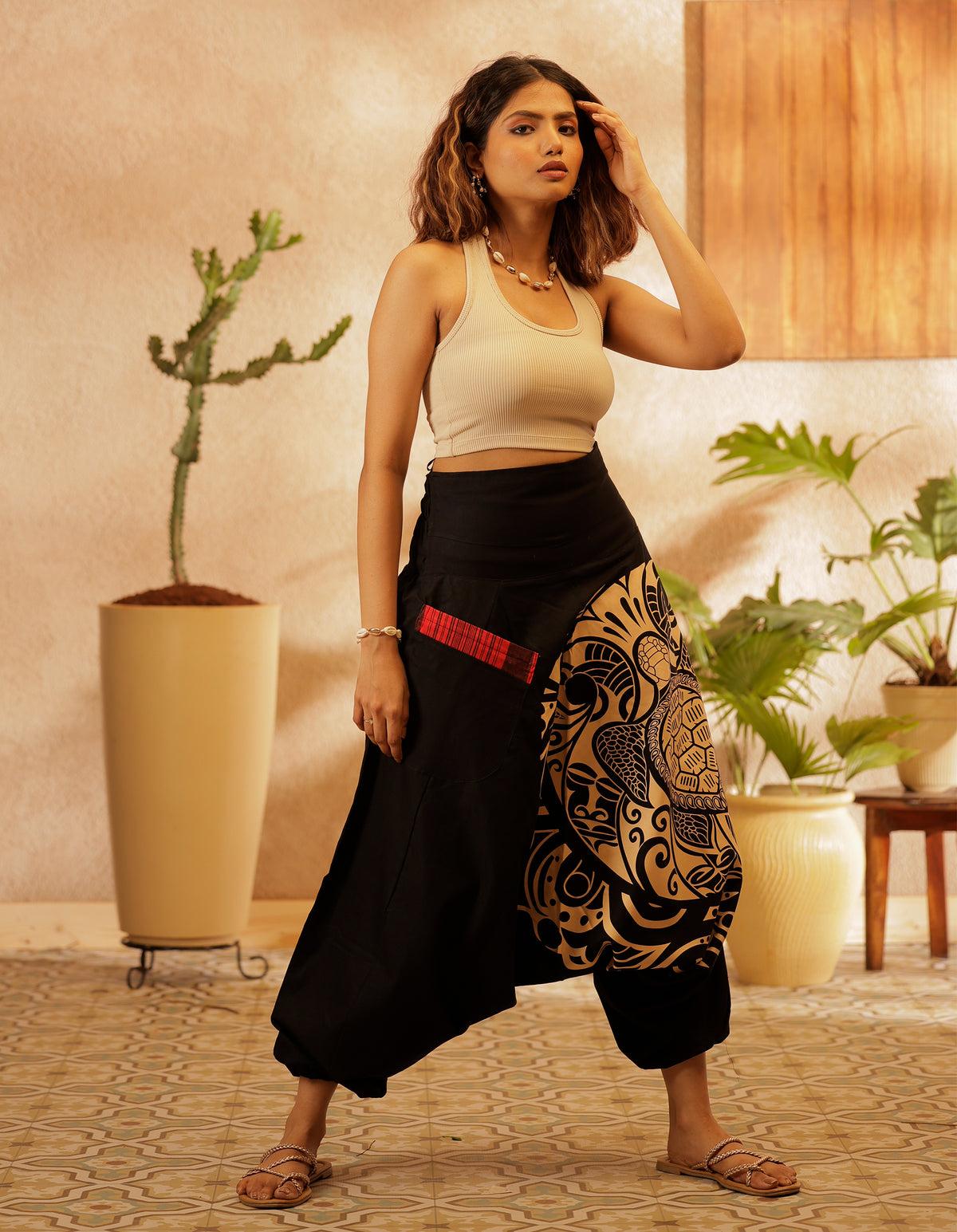The Wise One Unisex Harem Pant