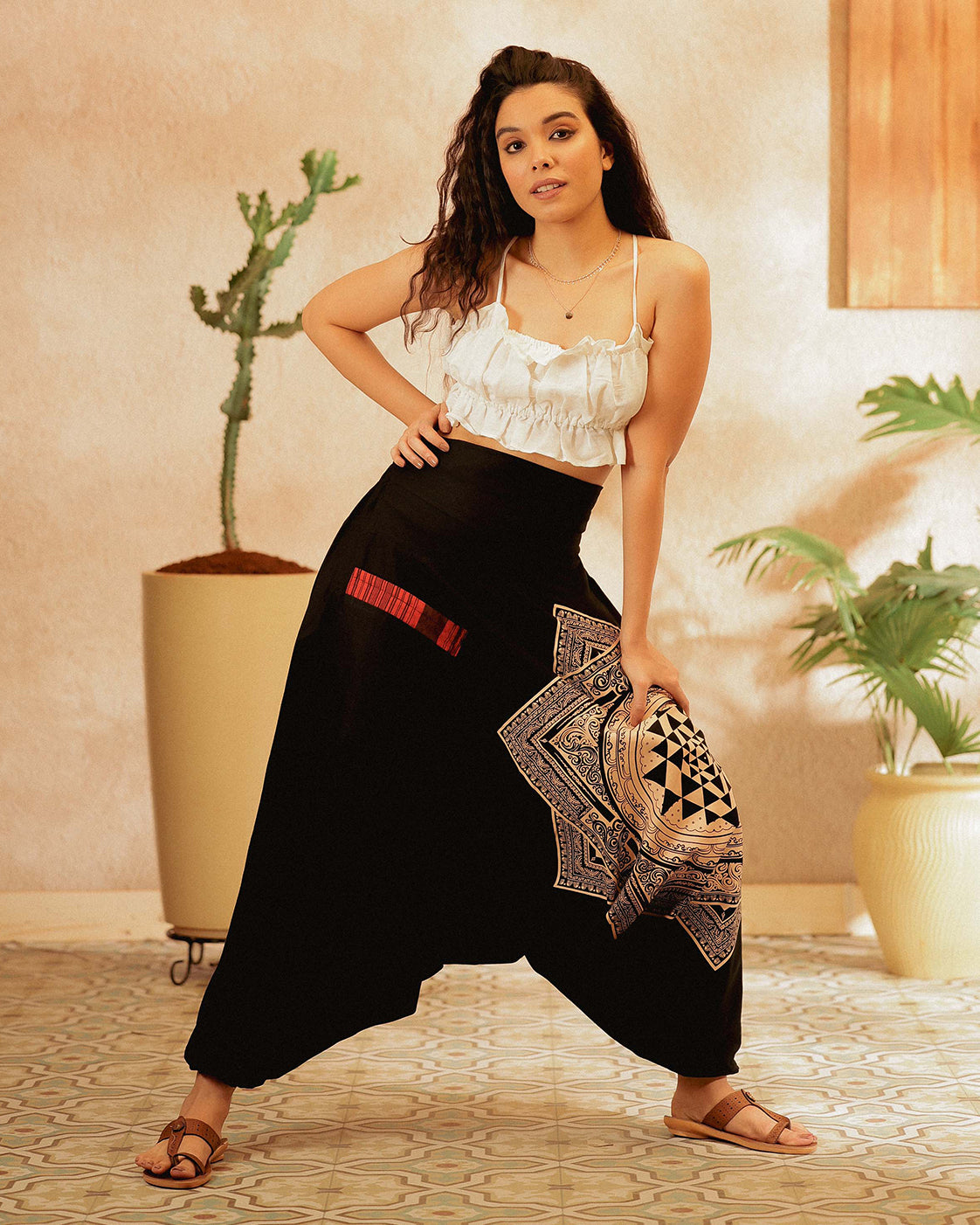 Sri Chakra Unisex Harem Pant