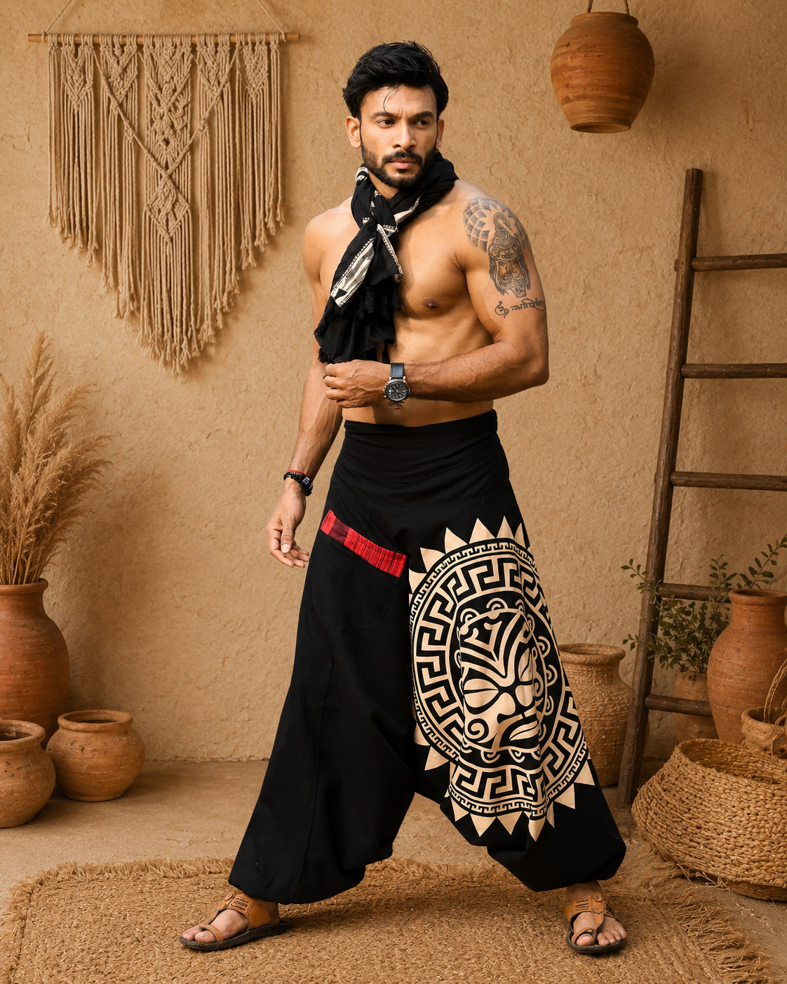 Maori Sun Unisex Harem Pant
