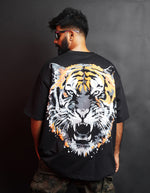 Load image into Gallery viewer, 3D Tiger Puff Print Oversized T-Shirts
