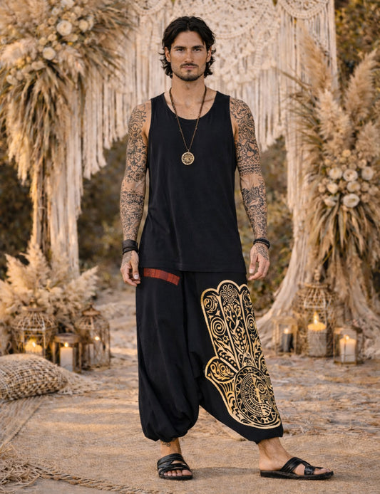 Hand of wisdom Unisex Harem Pant