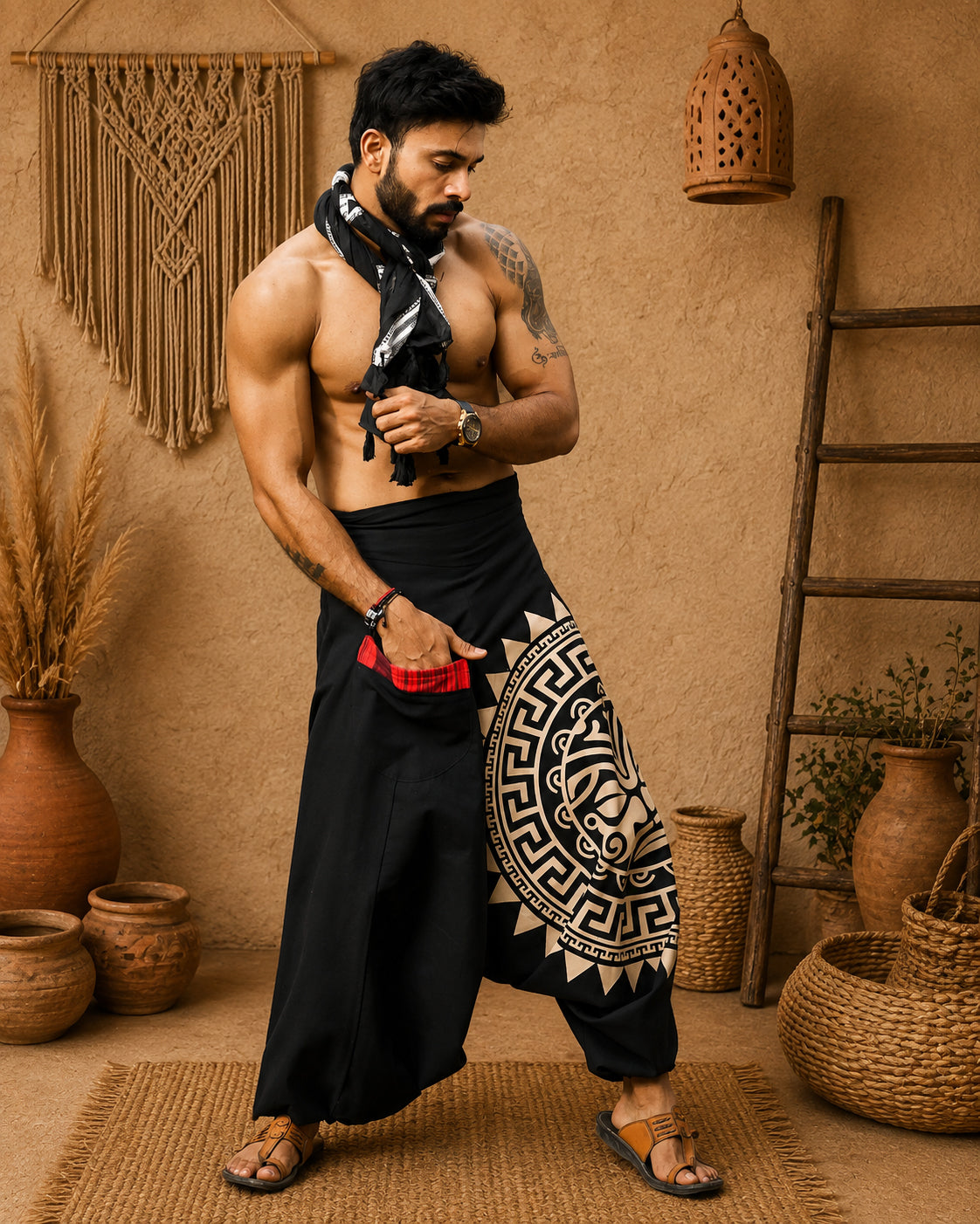 Maori Sun Unisex Harem Pant